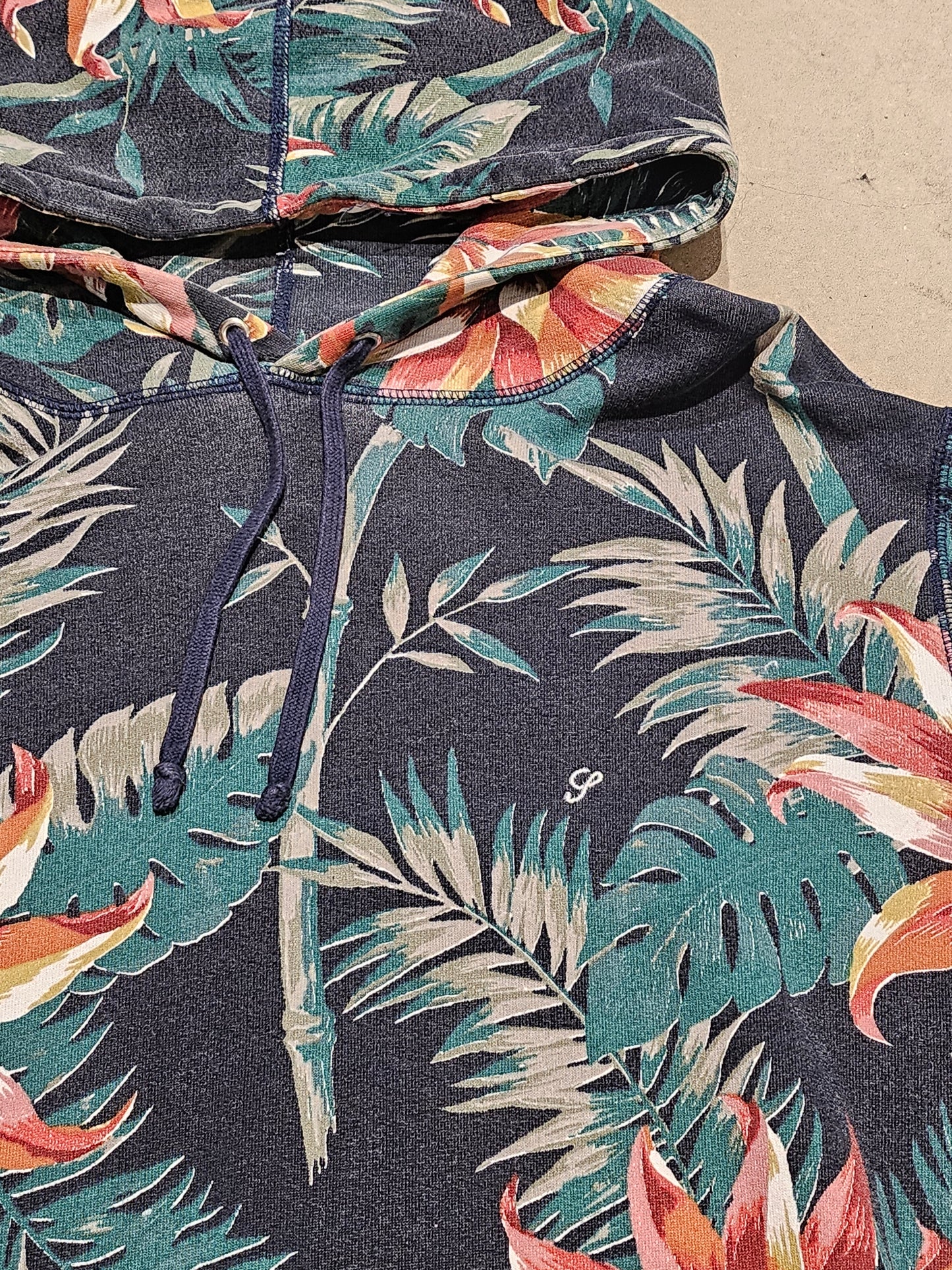 Supreme Floral Jungle Print Hoodie L