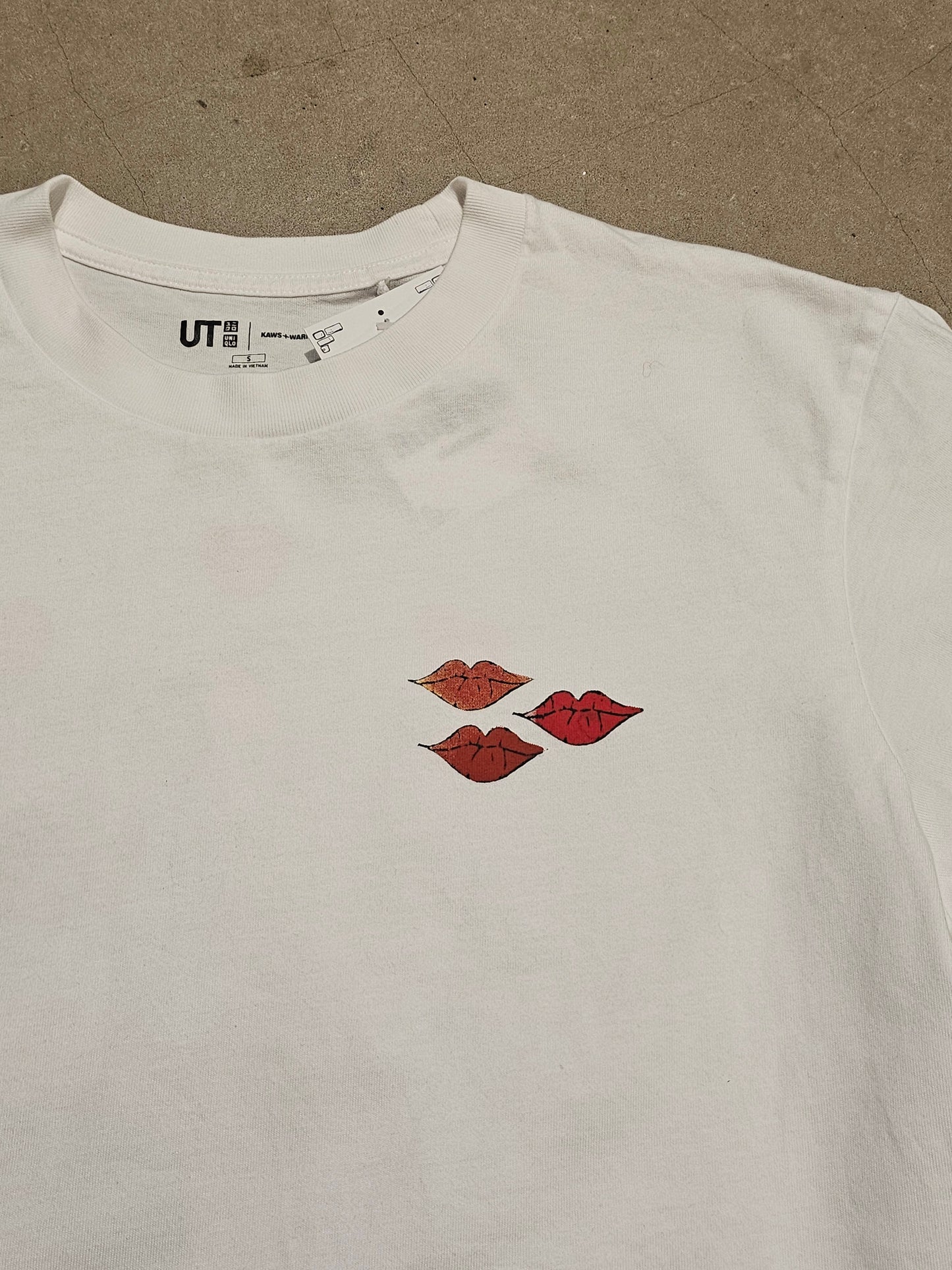 Uniqlo Kaws Warhol Tee White S