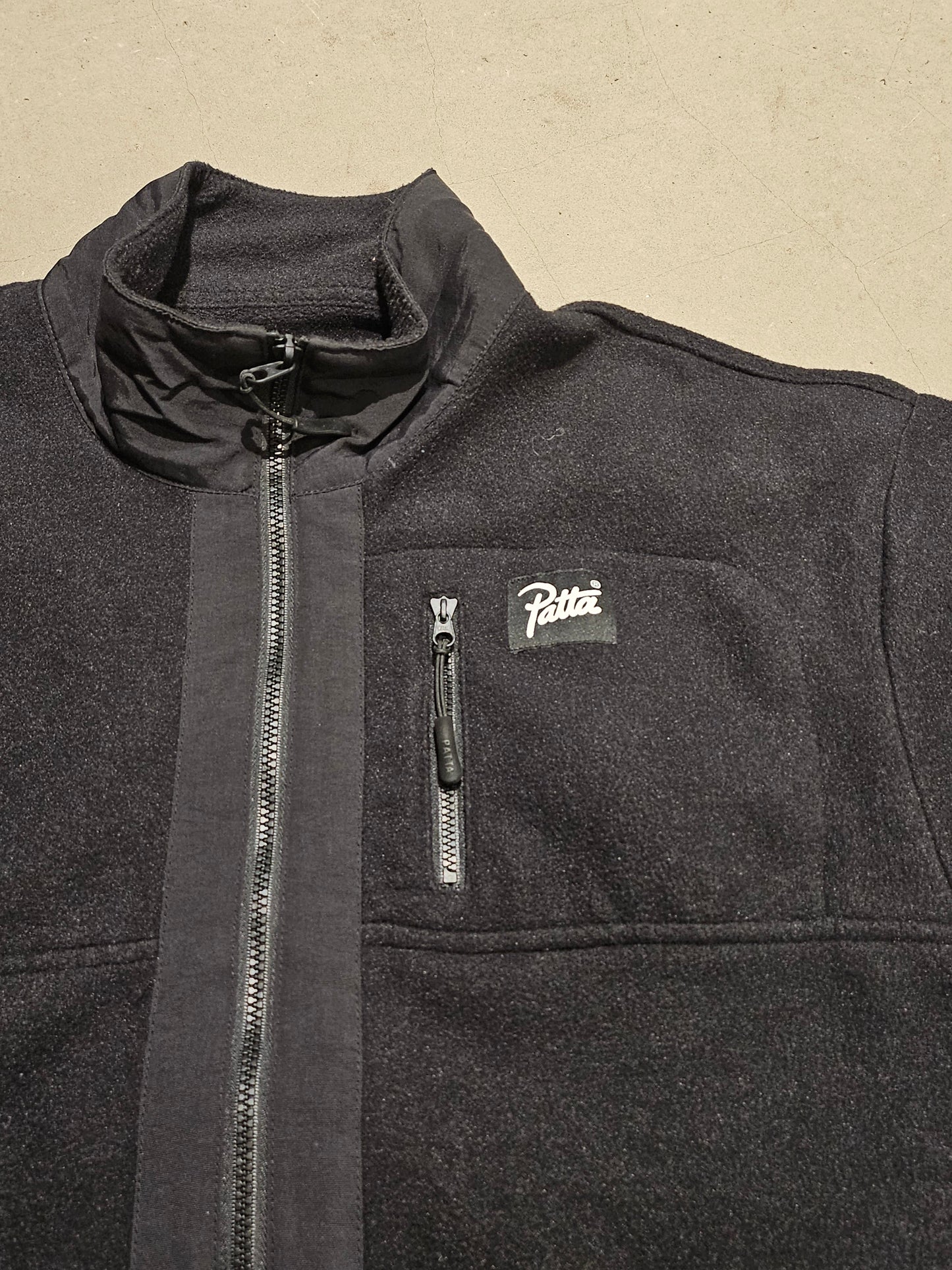 Patta Polartec Fleece TrackJacket Black M