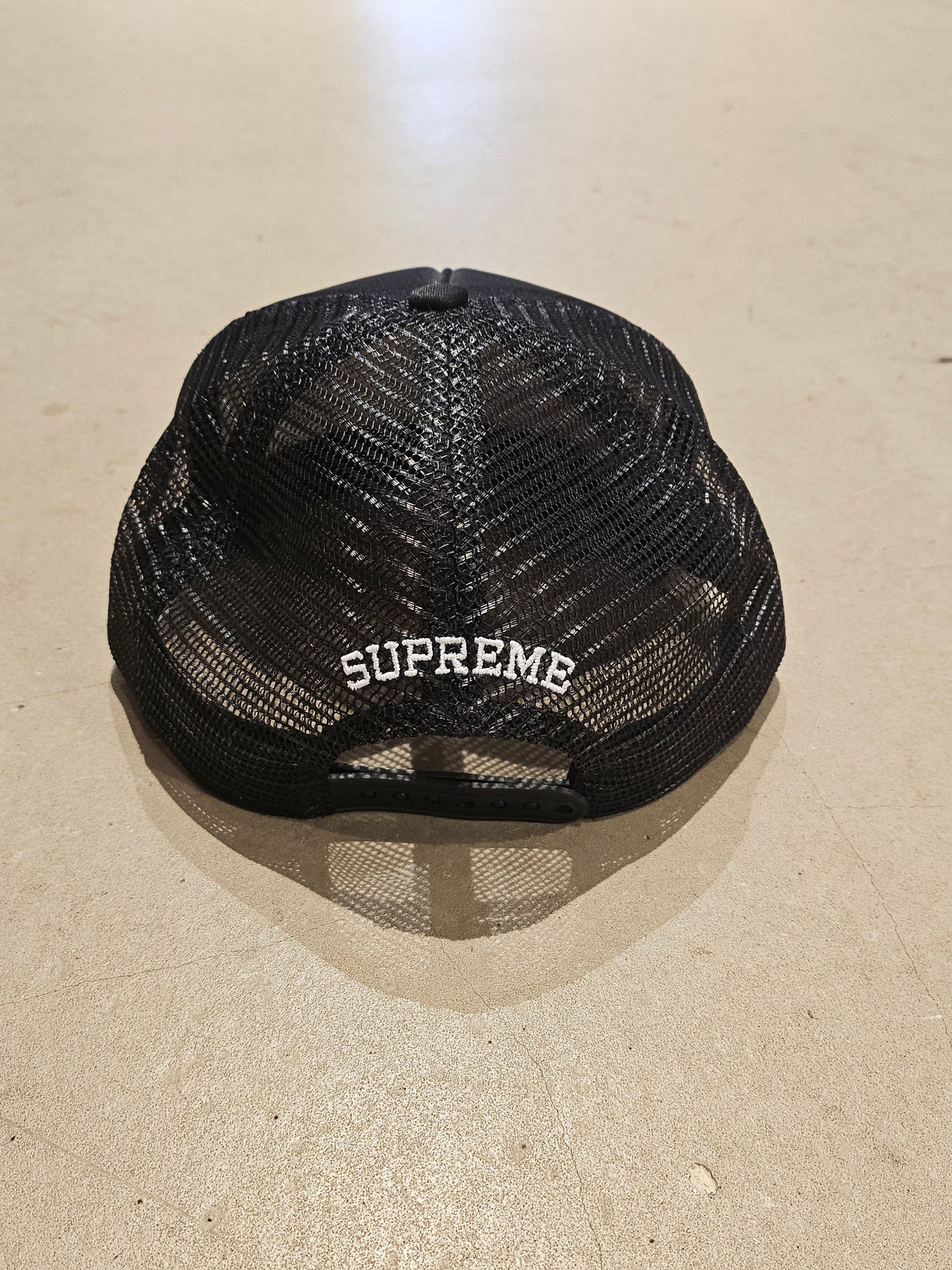 Supreme Mess Mesh Back 5-Panel Black