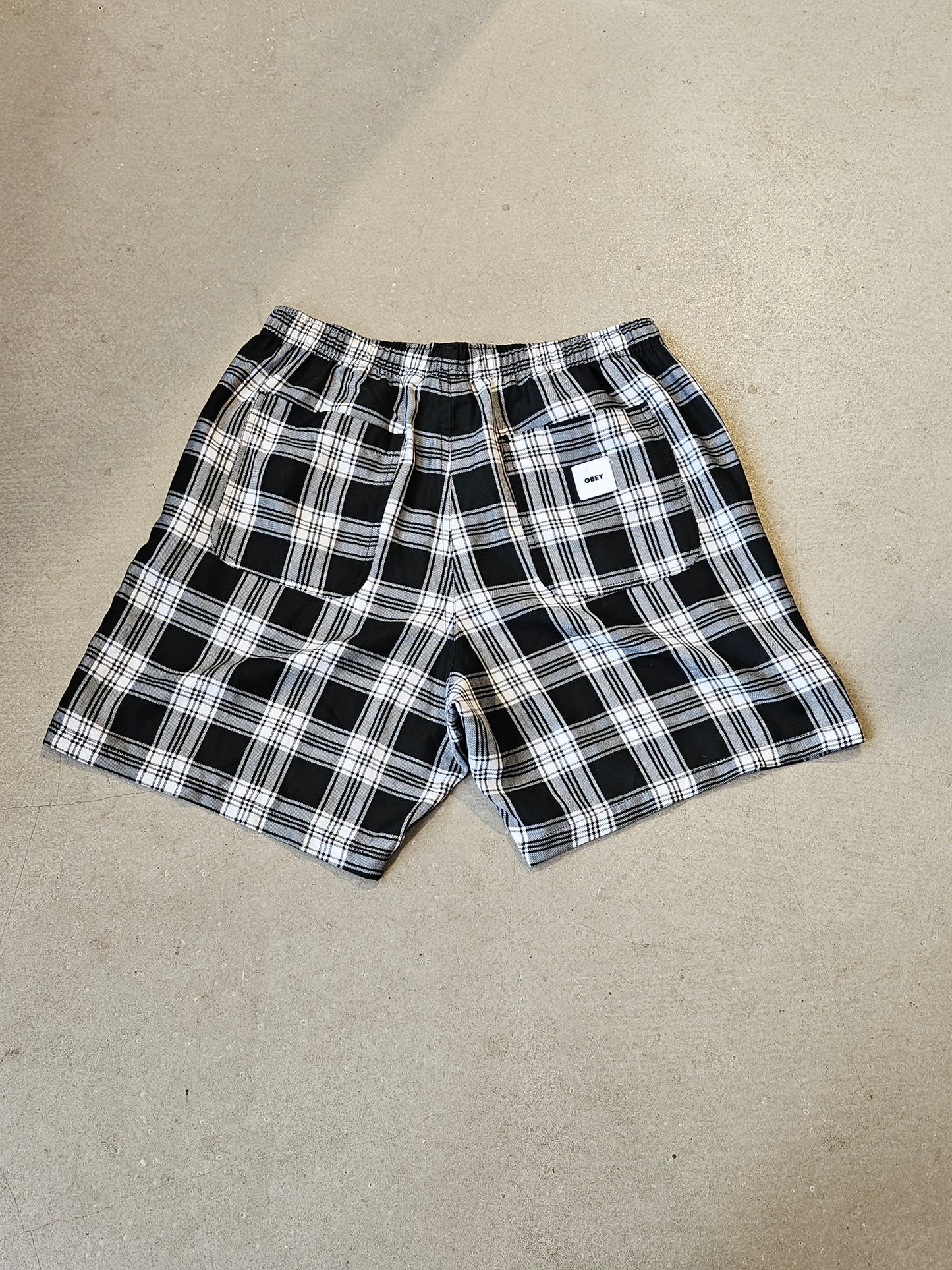 Obey Shorts Stripe Black M