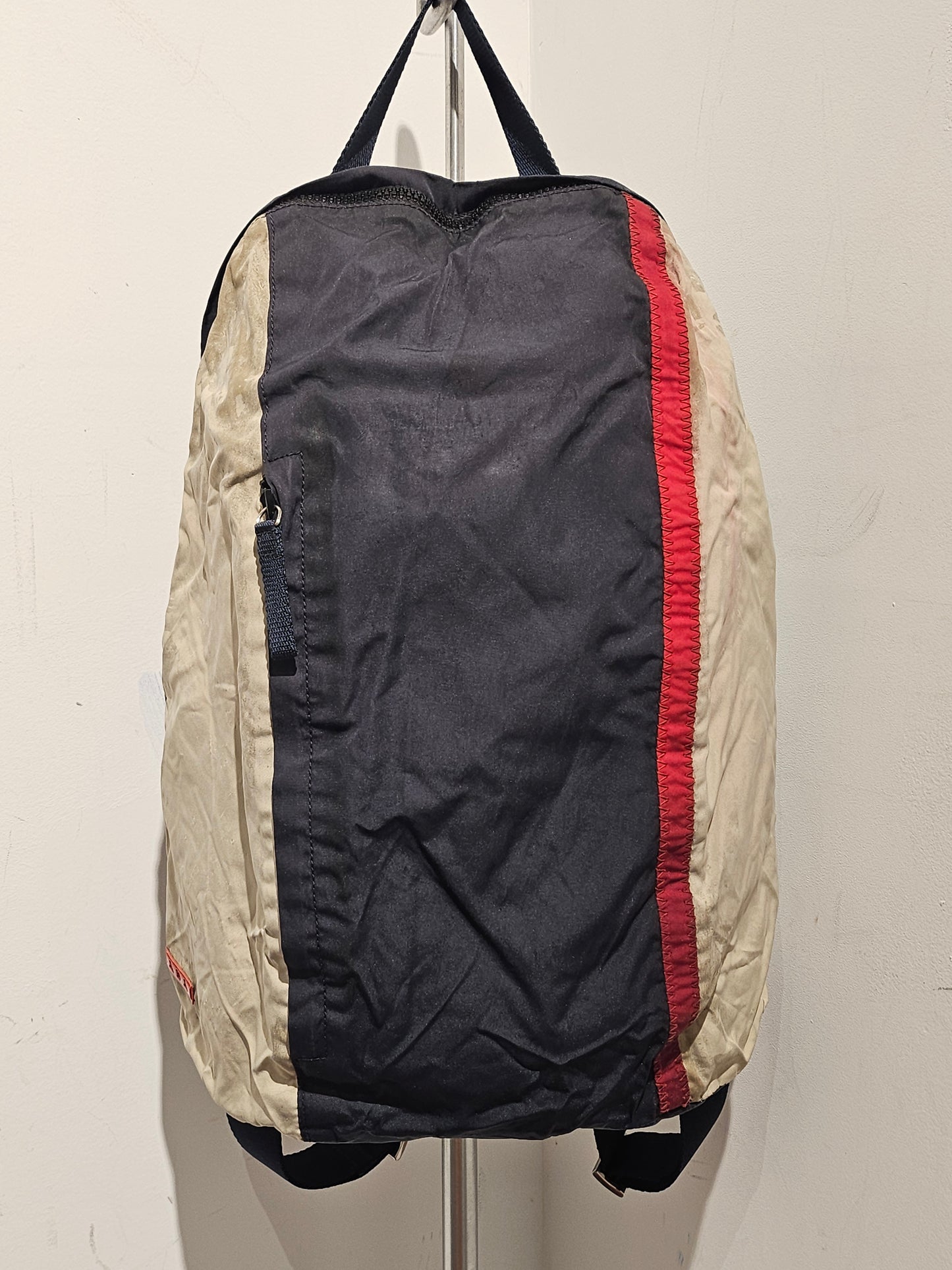 Vintage Prada Nylon Back Pack Navy