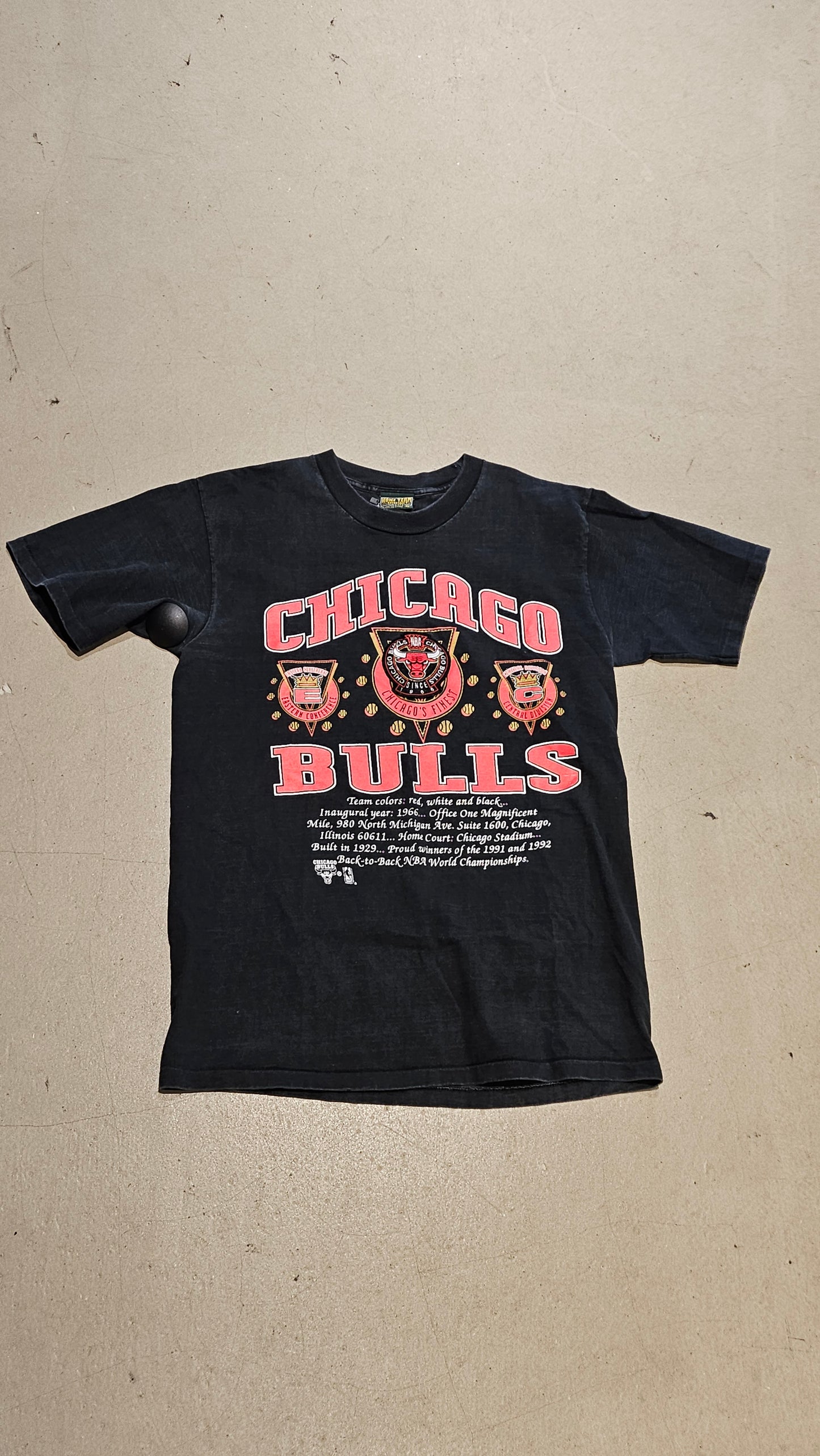 Vintage Chicago Bulls 90's Tee Black XL