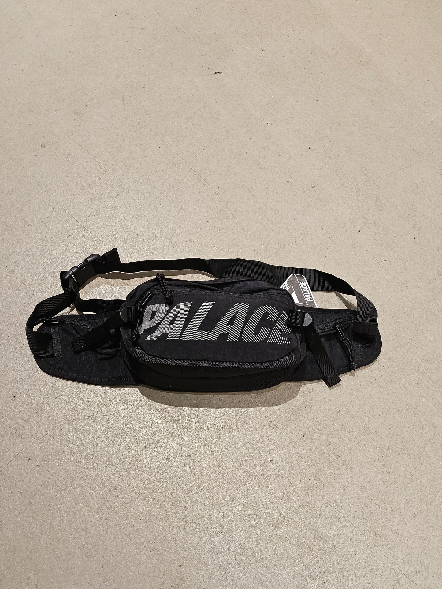 Palace Waist Bag 3M Logo Black