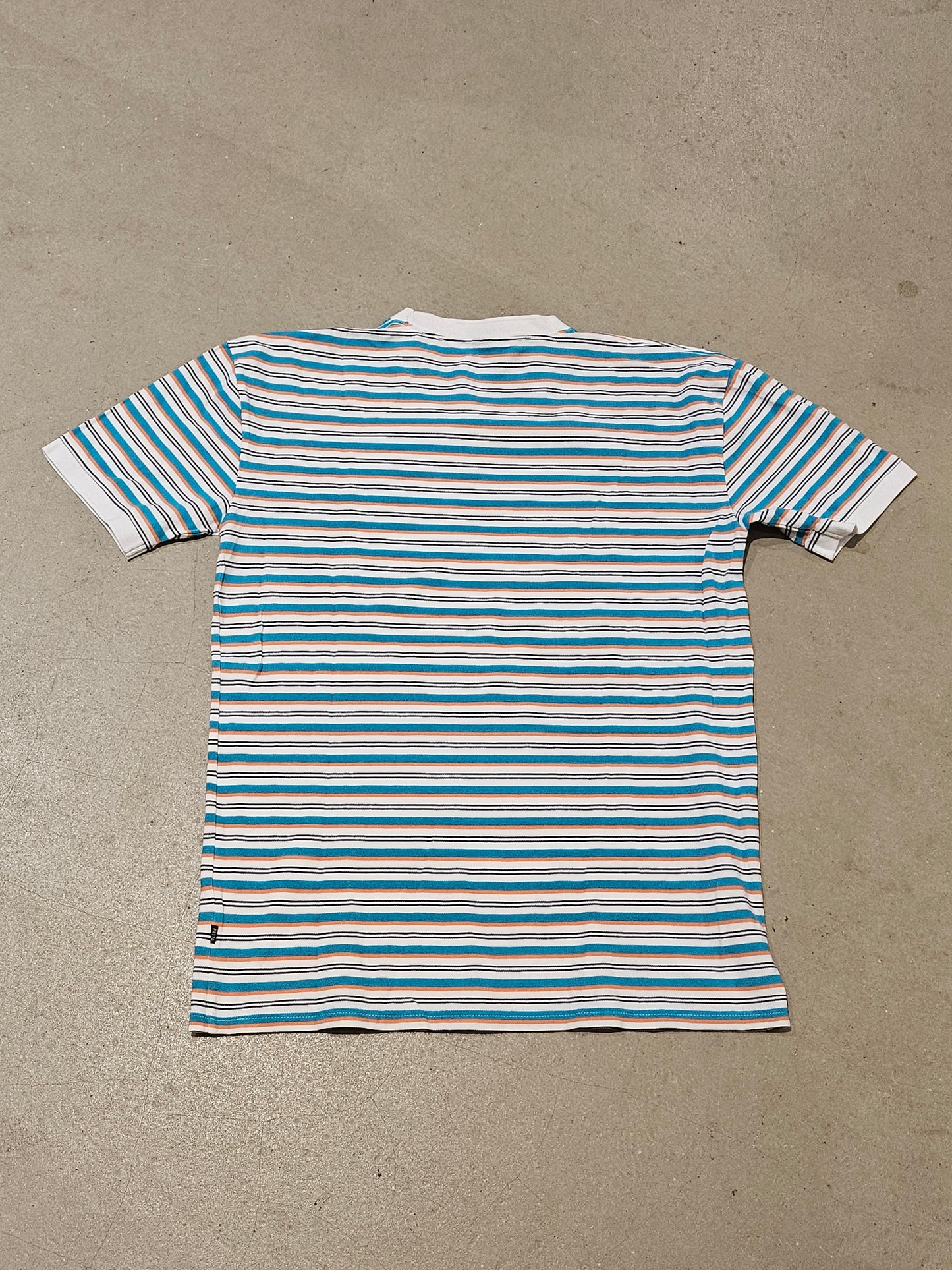 Patta Stripe Tee Multi Color White L