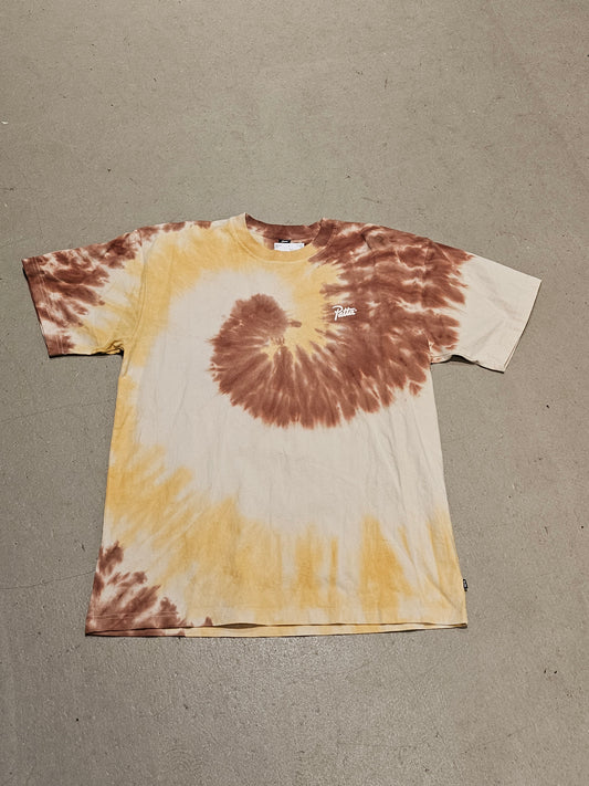 Patta Tie Dye Tee Yellow L