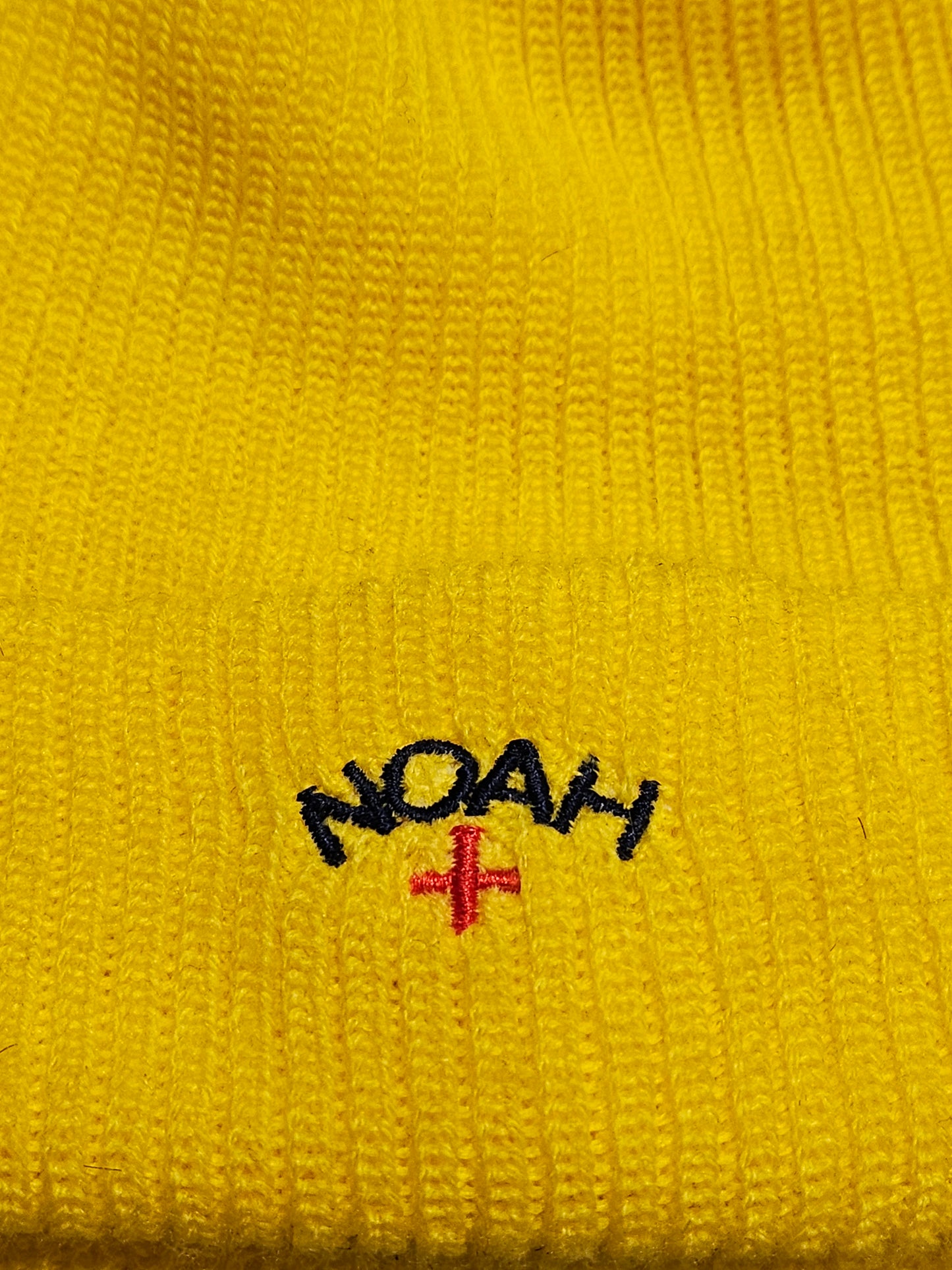 Noah Core Logo Beanie Yellow