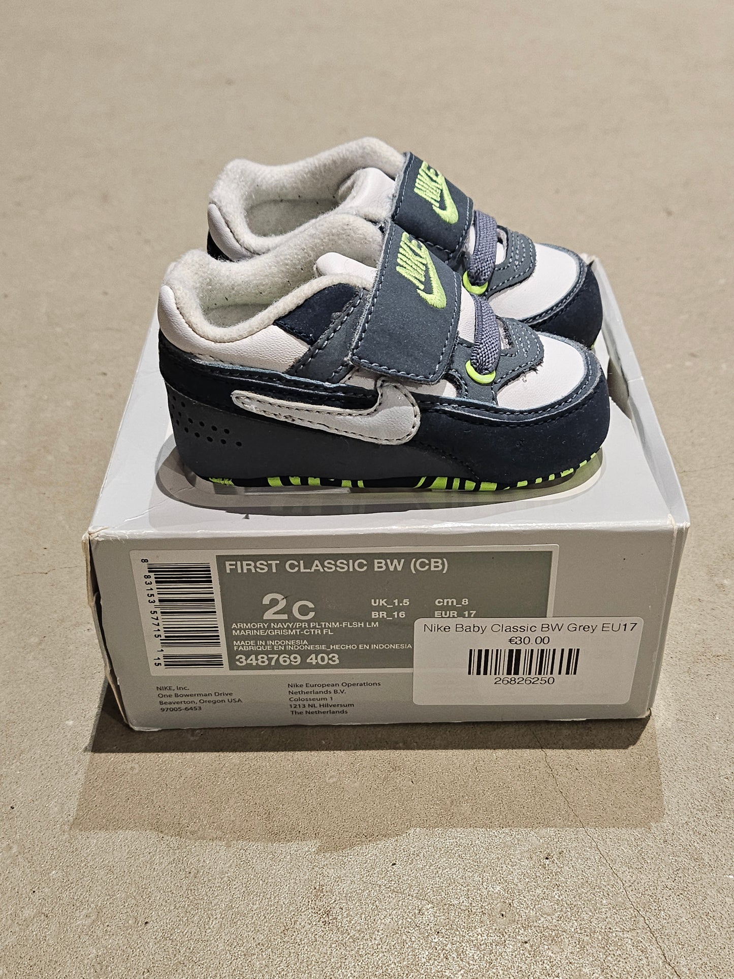 Nike Baby Classic BW Grey EU17