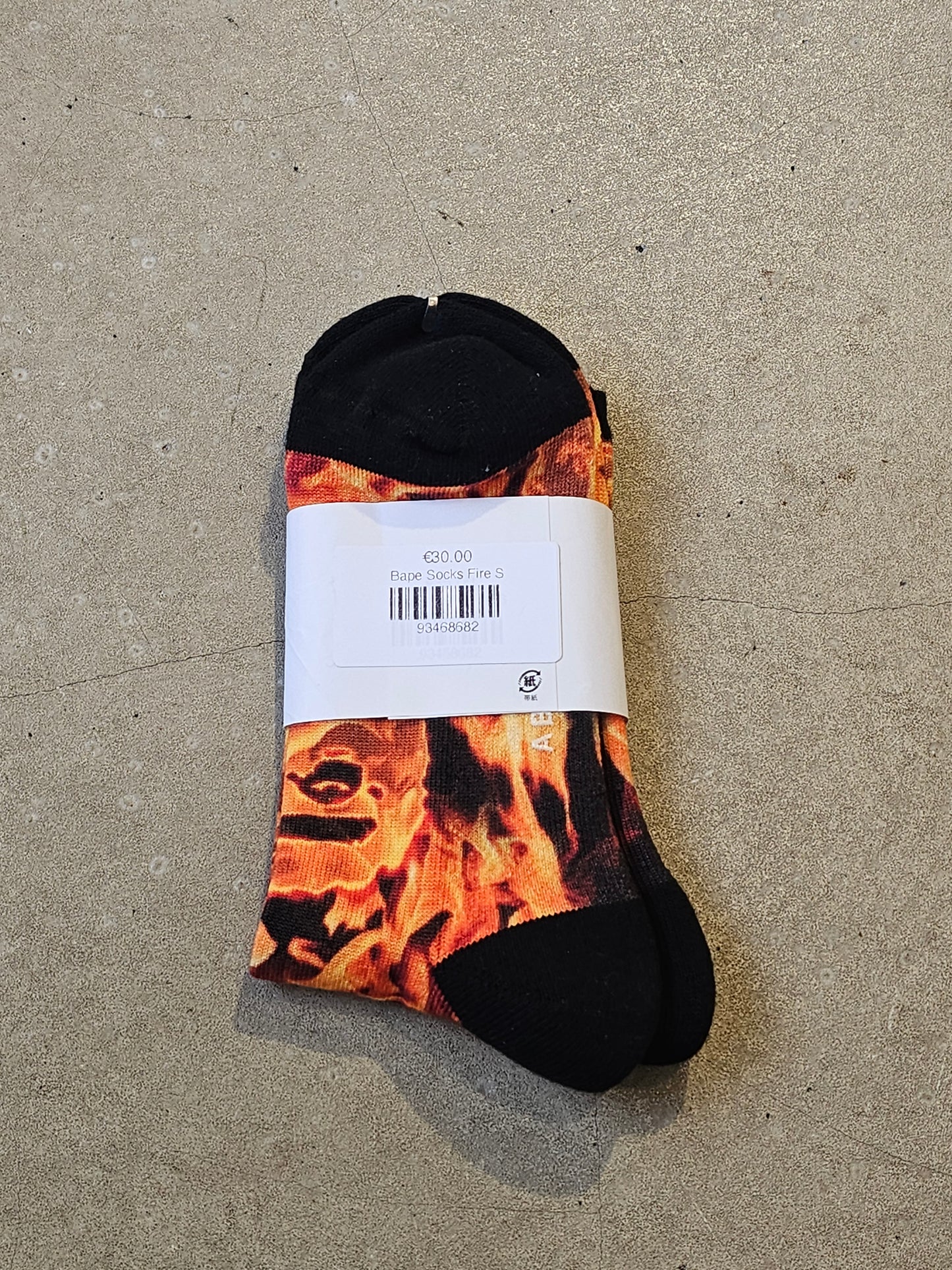 Bape Flame Socks S