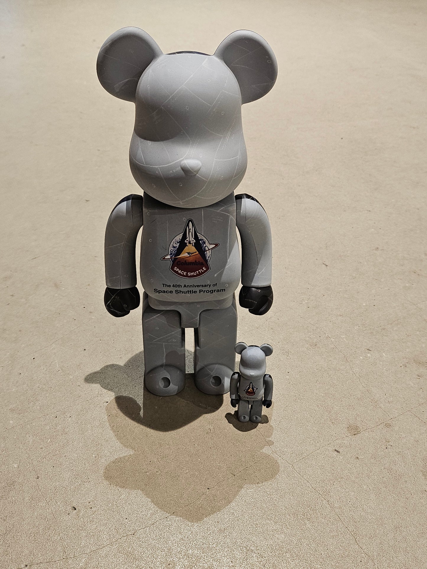 Bearbrick Space Shuttle 100% & 400% Set