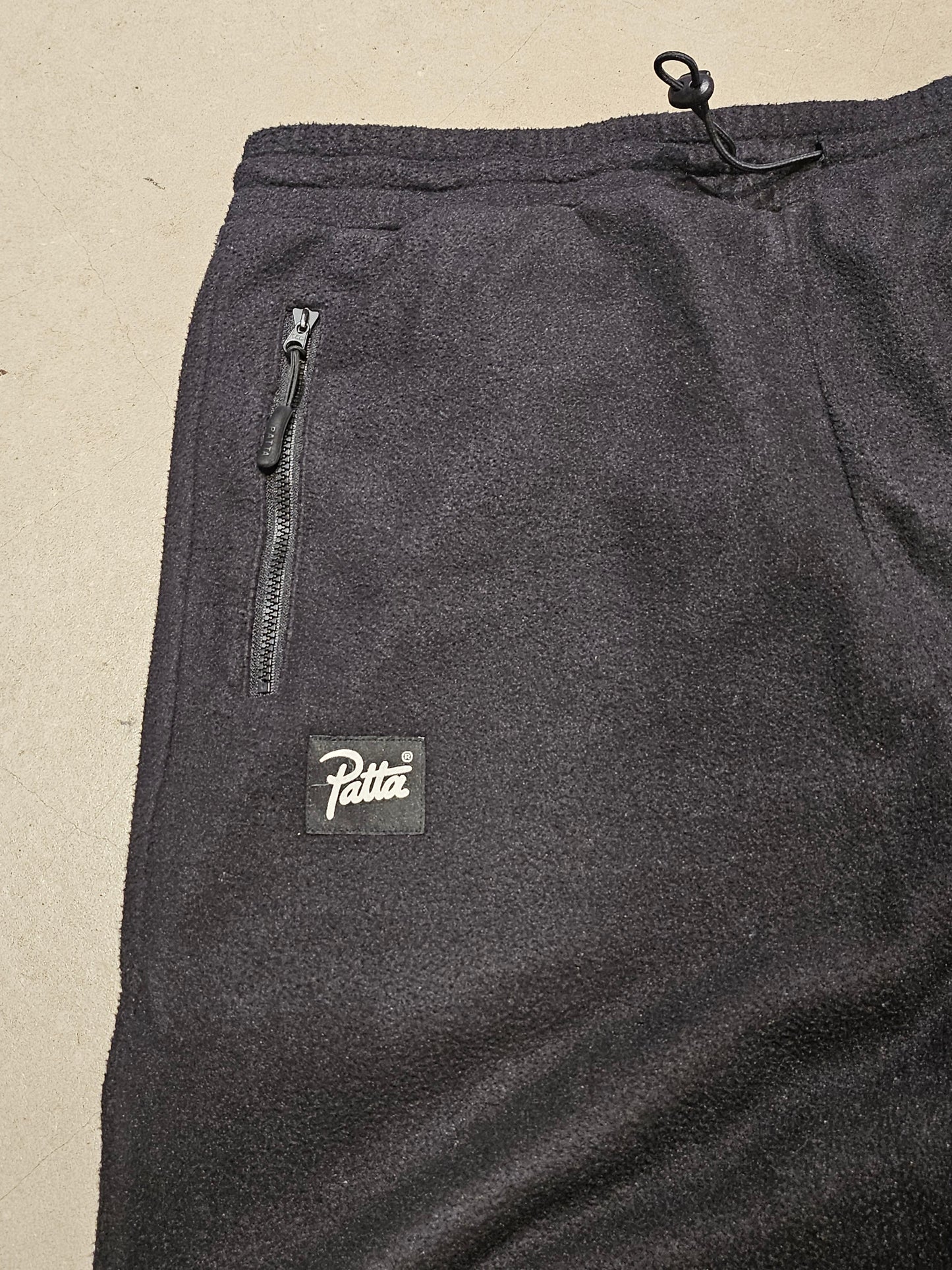 Patta Polartec Fleece Track Pants Black M