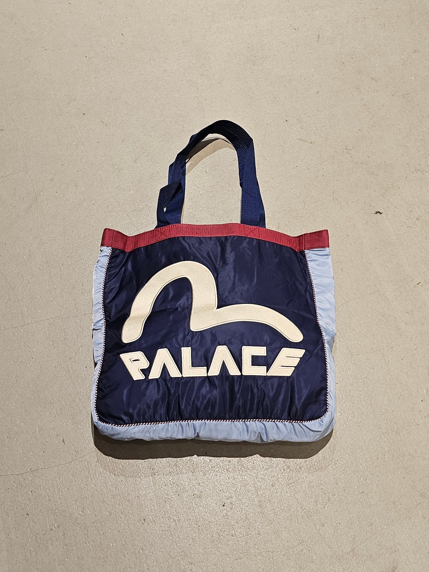 Palace x Evisu Souvenir Tote Bag Deep Navy