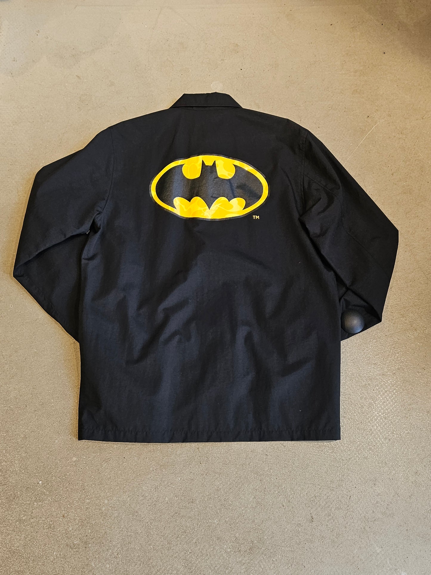 Bape x DC Batman Coach Jacket Black S