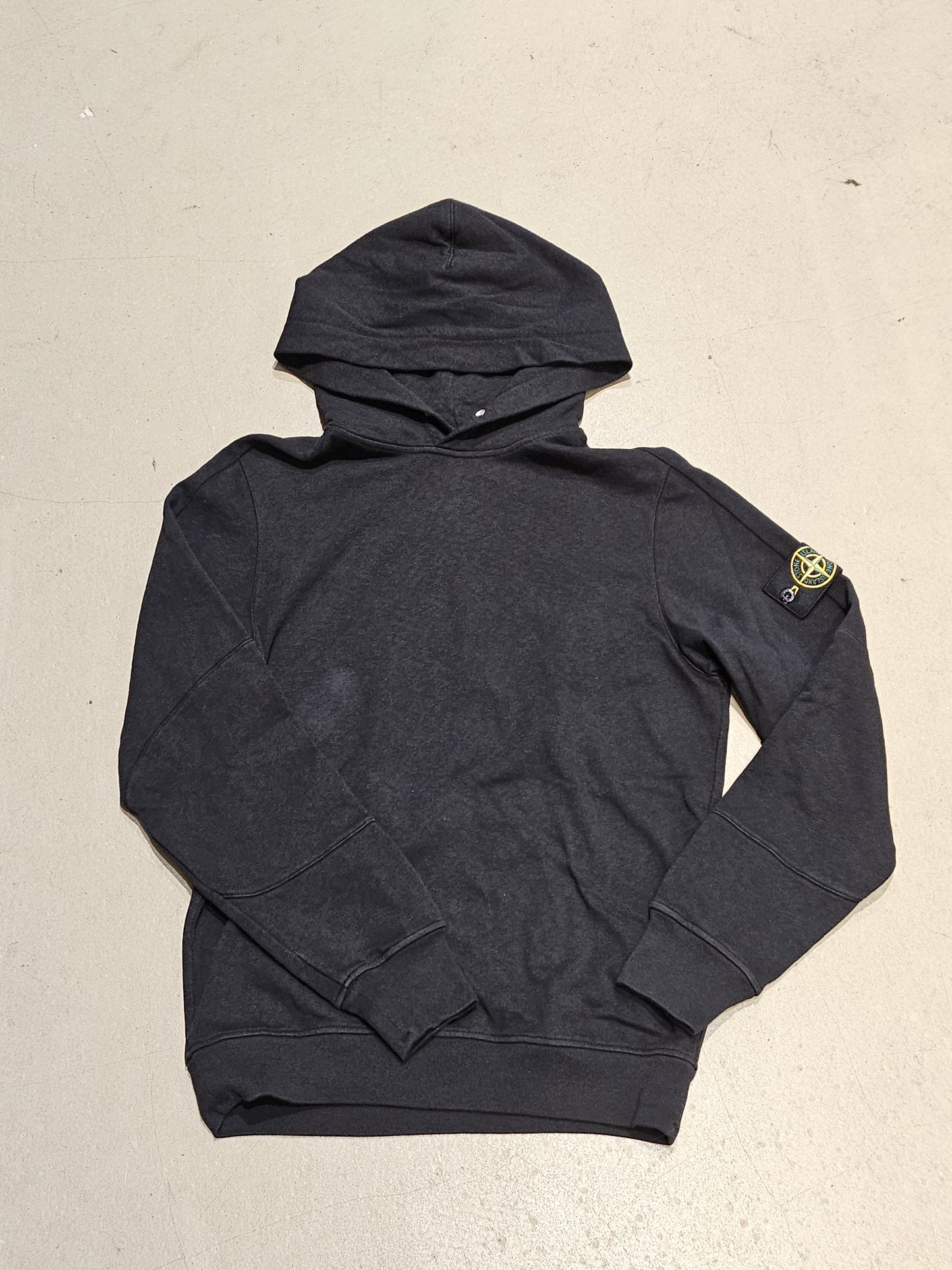 Stone Island Hoodie Black Small