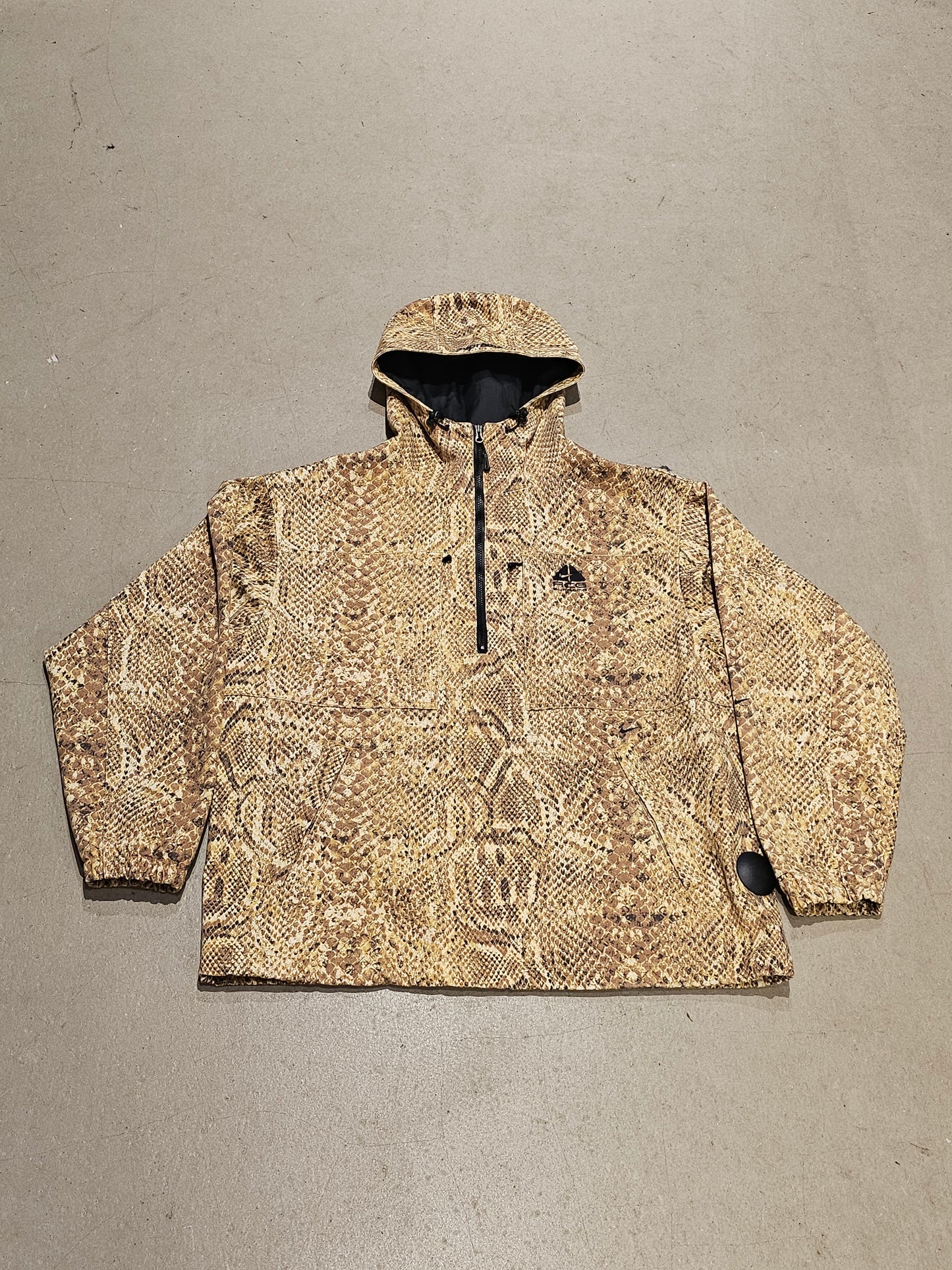 Supreme Nike ACG Denim Pullover Gold Snakeskin L