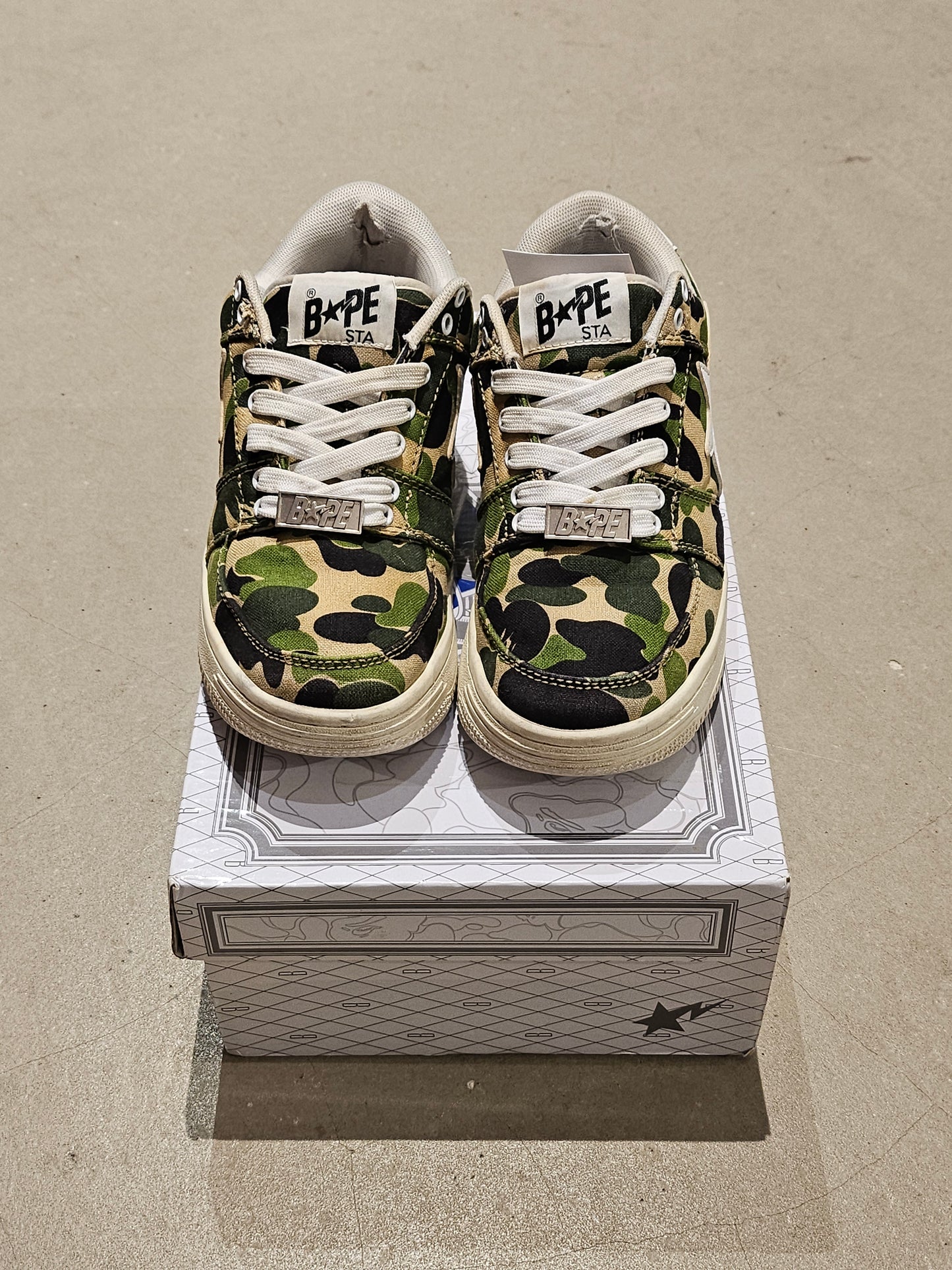 Bape A Bathing Ape BapeSta Low ABC Camo 37,5