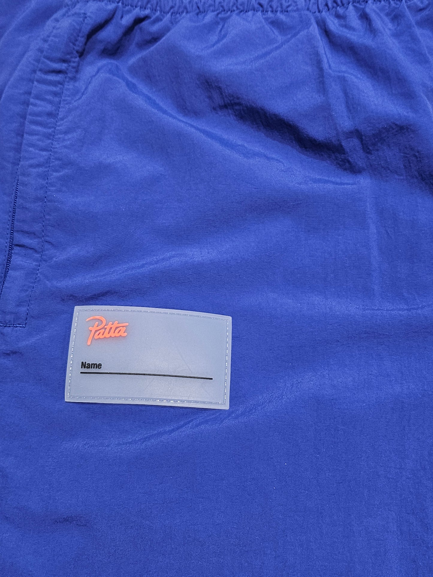 Patta Name Track Pants Blue M