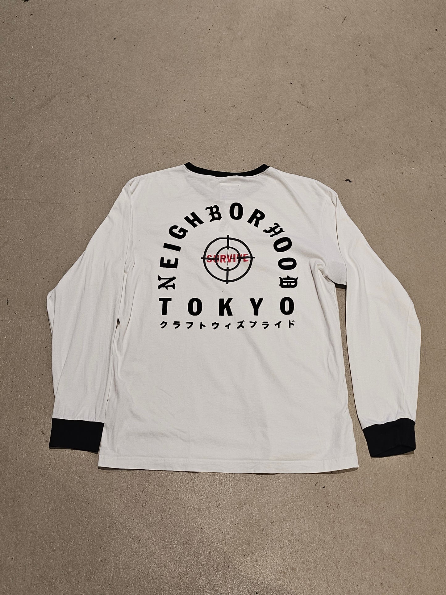 Adidas X Neighborhood Tokyo Longsleeve White Medium