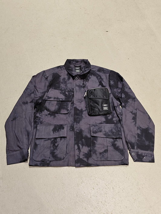 Palace x Porter Jacket Black Wave Dye OC Medium