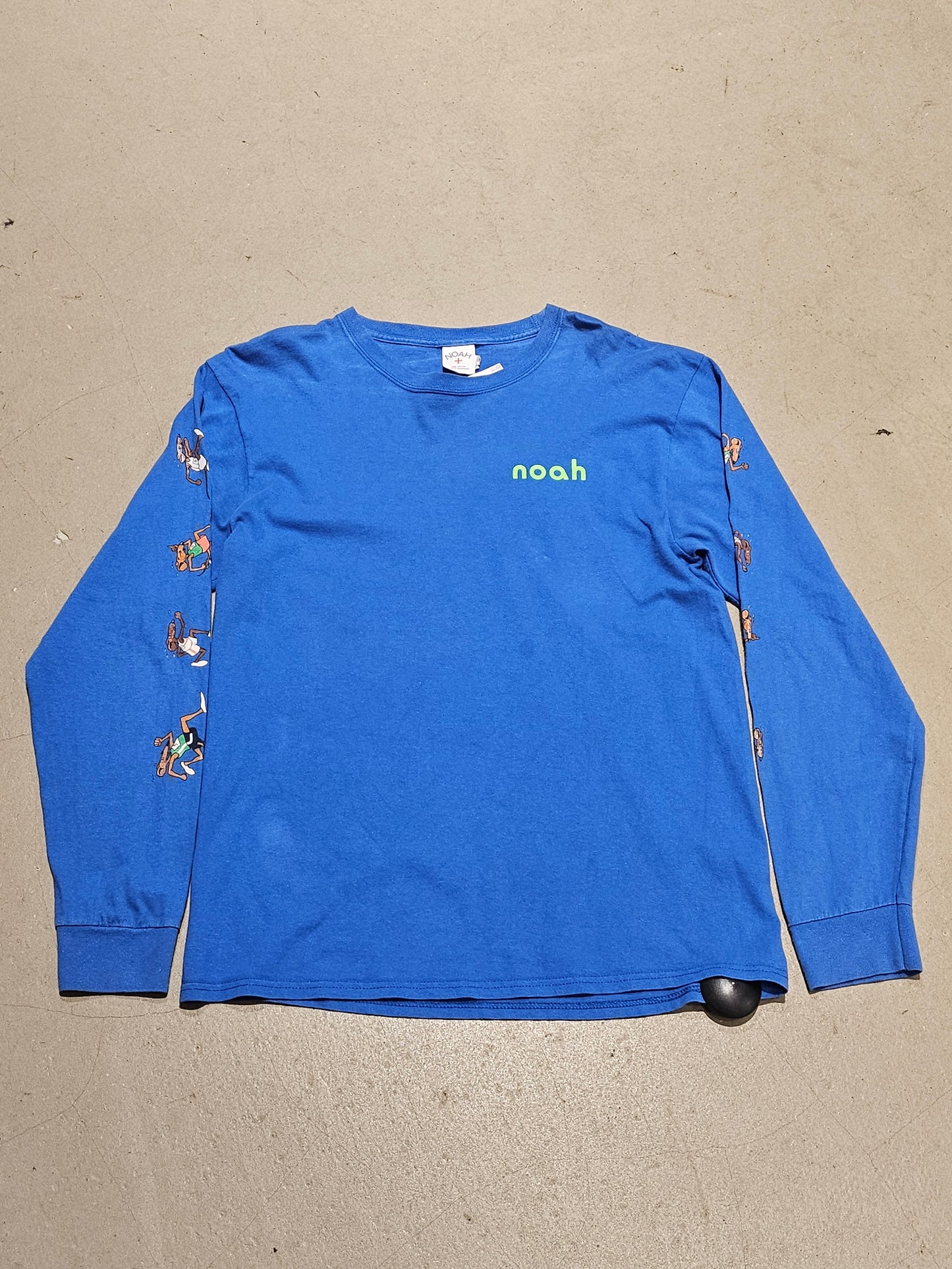 Noah Longsleeve Tee Blue L