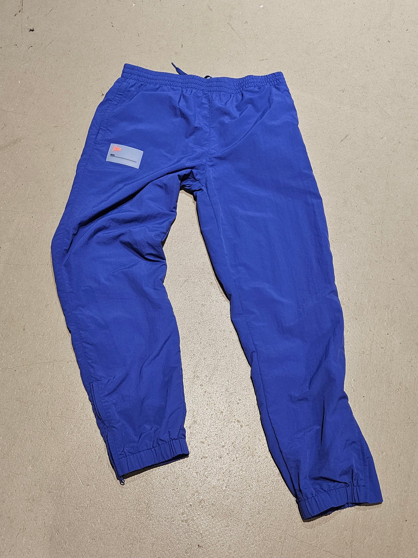 Patta Name Track Pants Blue M