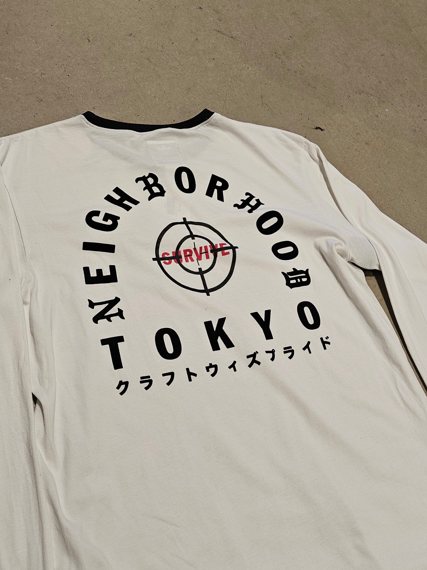 Adidas X Neighborhood Tokyo Longsleeve White Medium