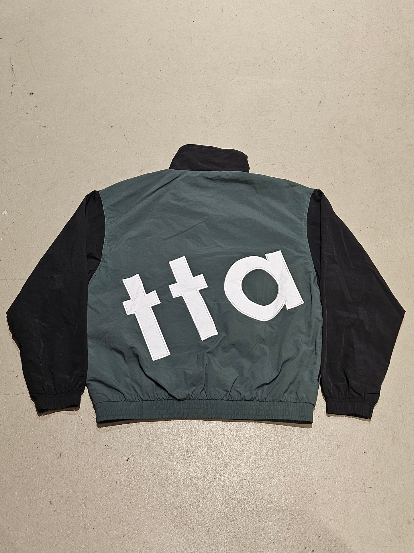 Patta Half Zip Track Jacket Green L