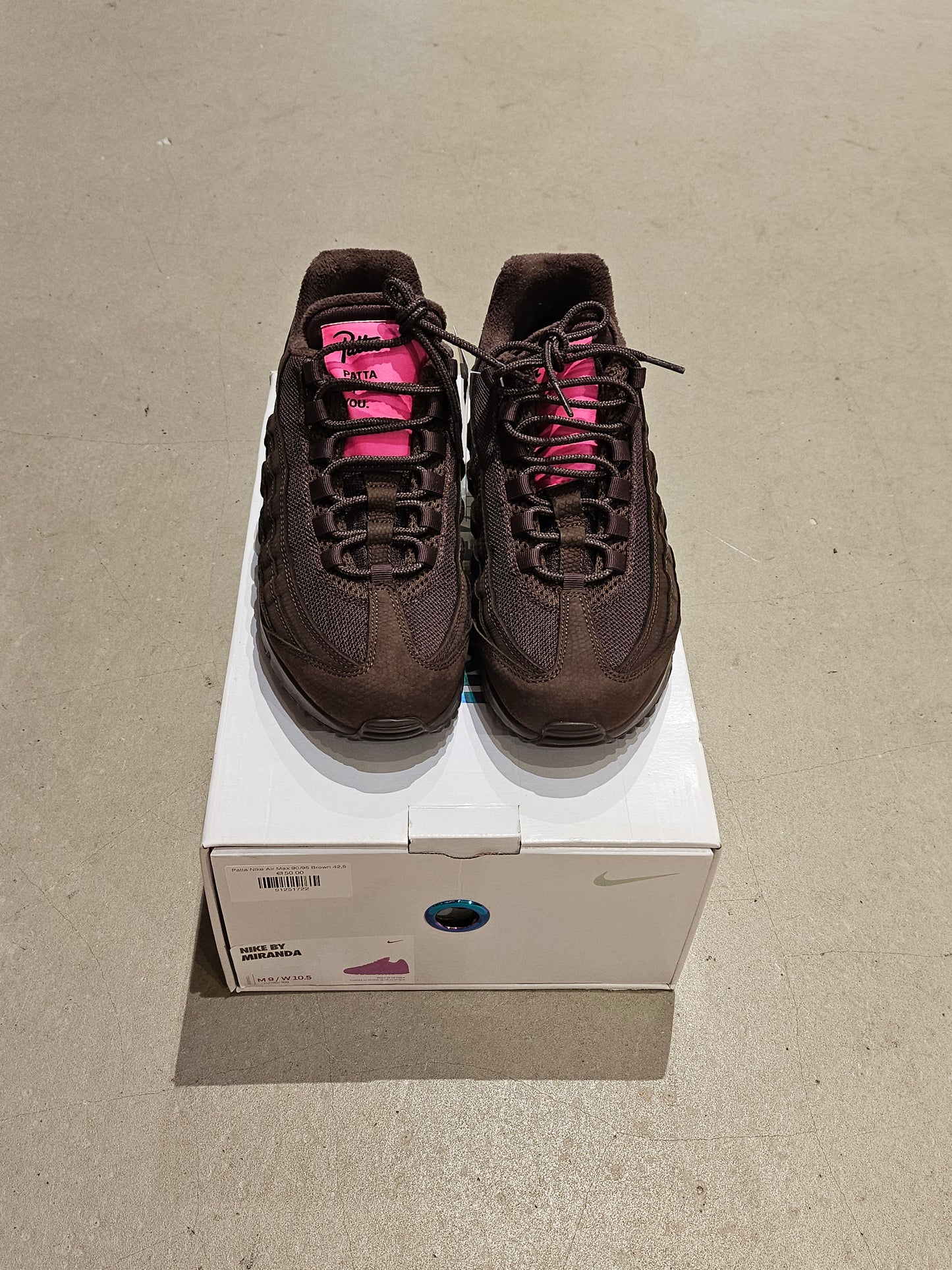 Patta Nike Air Max 90/95 Brown 42,5