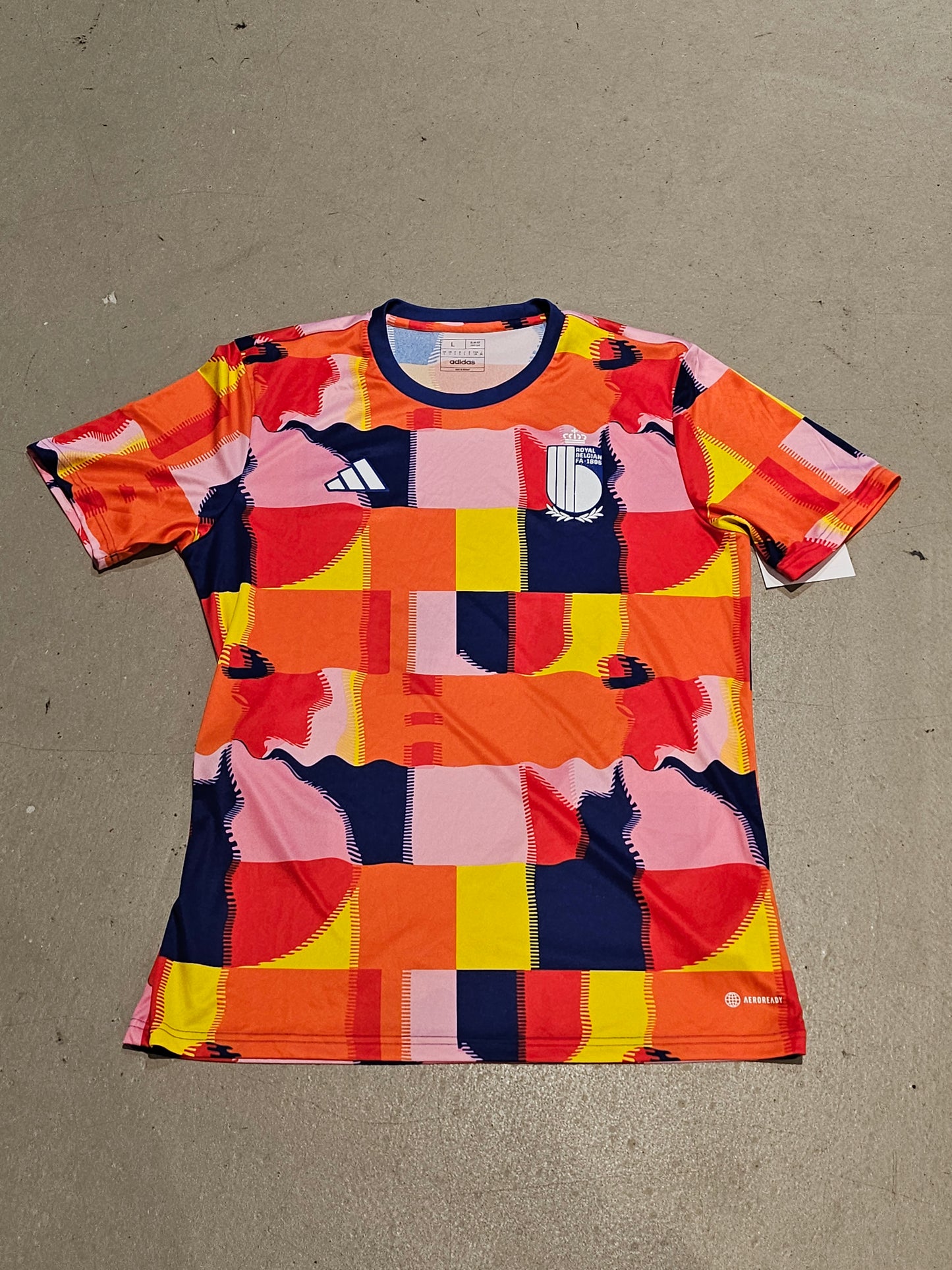 Adidas Belgium Jersy 2022 Red L