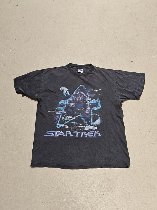 Vintage Star Trek Tee 1998 Black L