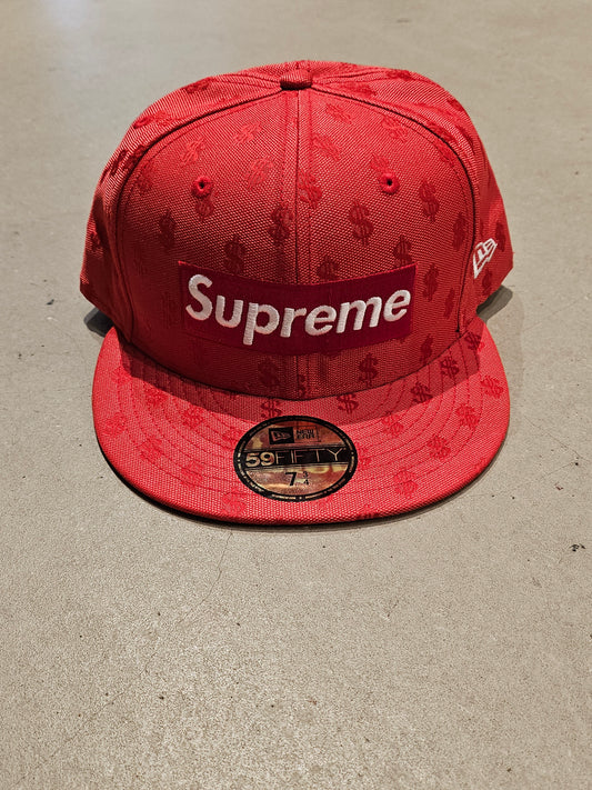 Supreme Box Logo New Era Red 7 3/4