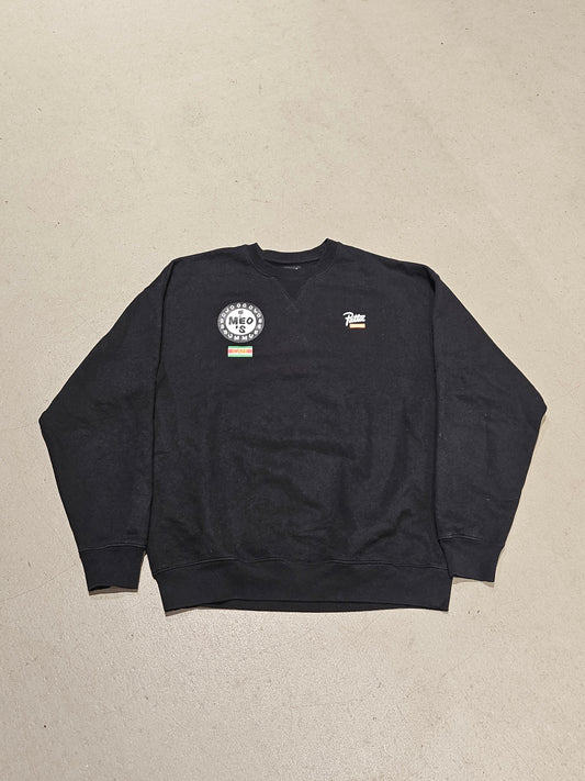 Patta Amsterdam Meo's Crewneck Black L