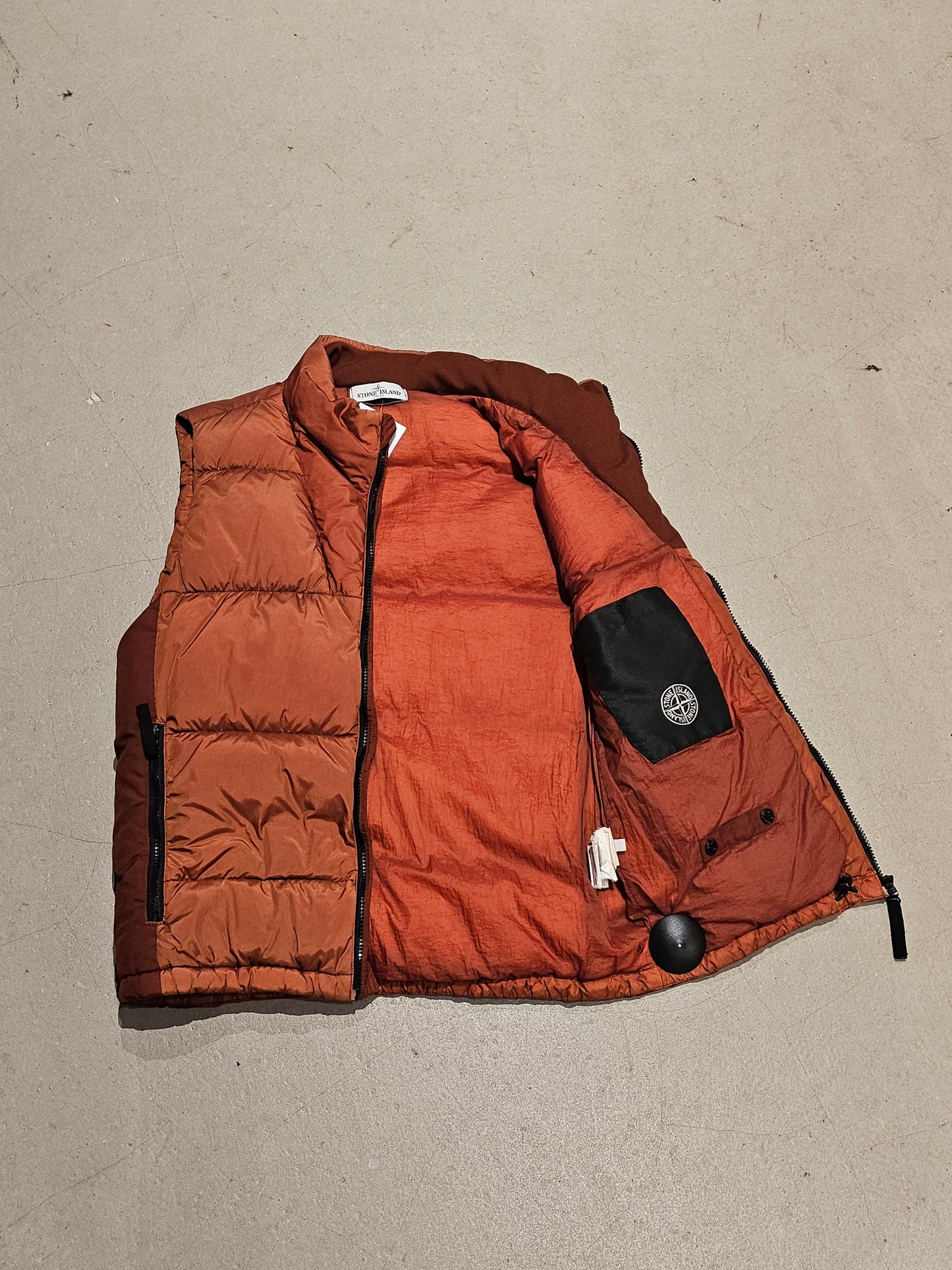 Stone Island Gilet Vest Orange M