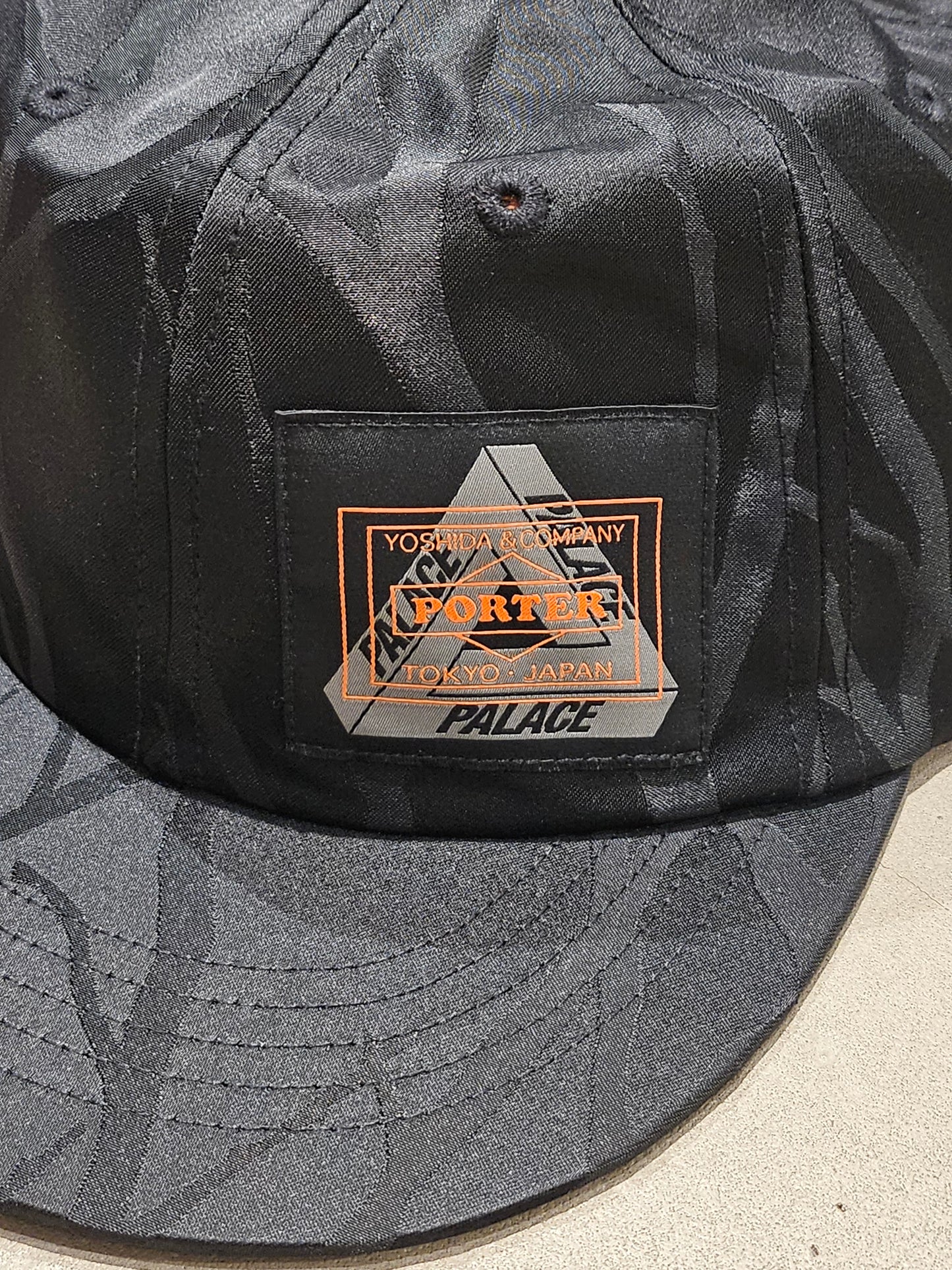 Palace x Porter Pocket 6-Panel Black