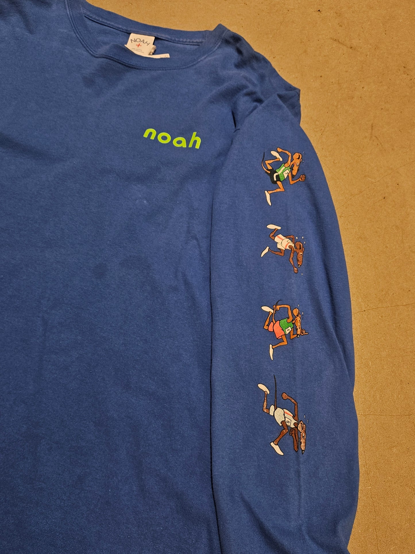 Noah Longsleeve Tee Blue L