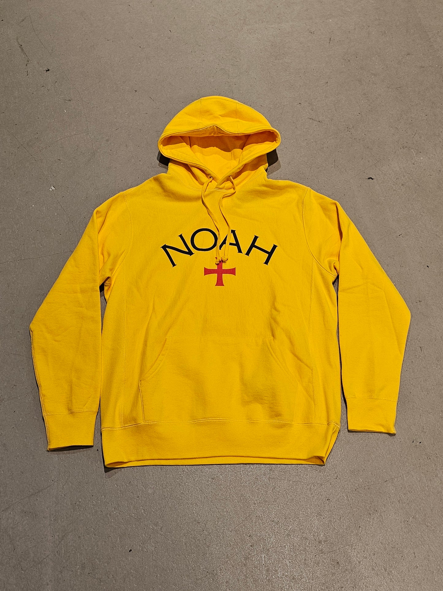 Noah Logo Hoodie Yellow L