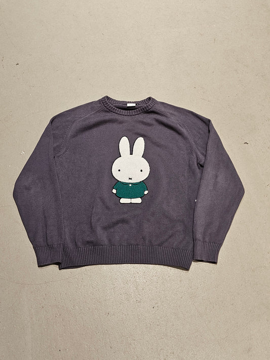 Pop Trading Company Miffy Knit Grey M