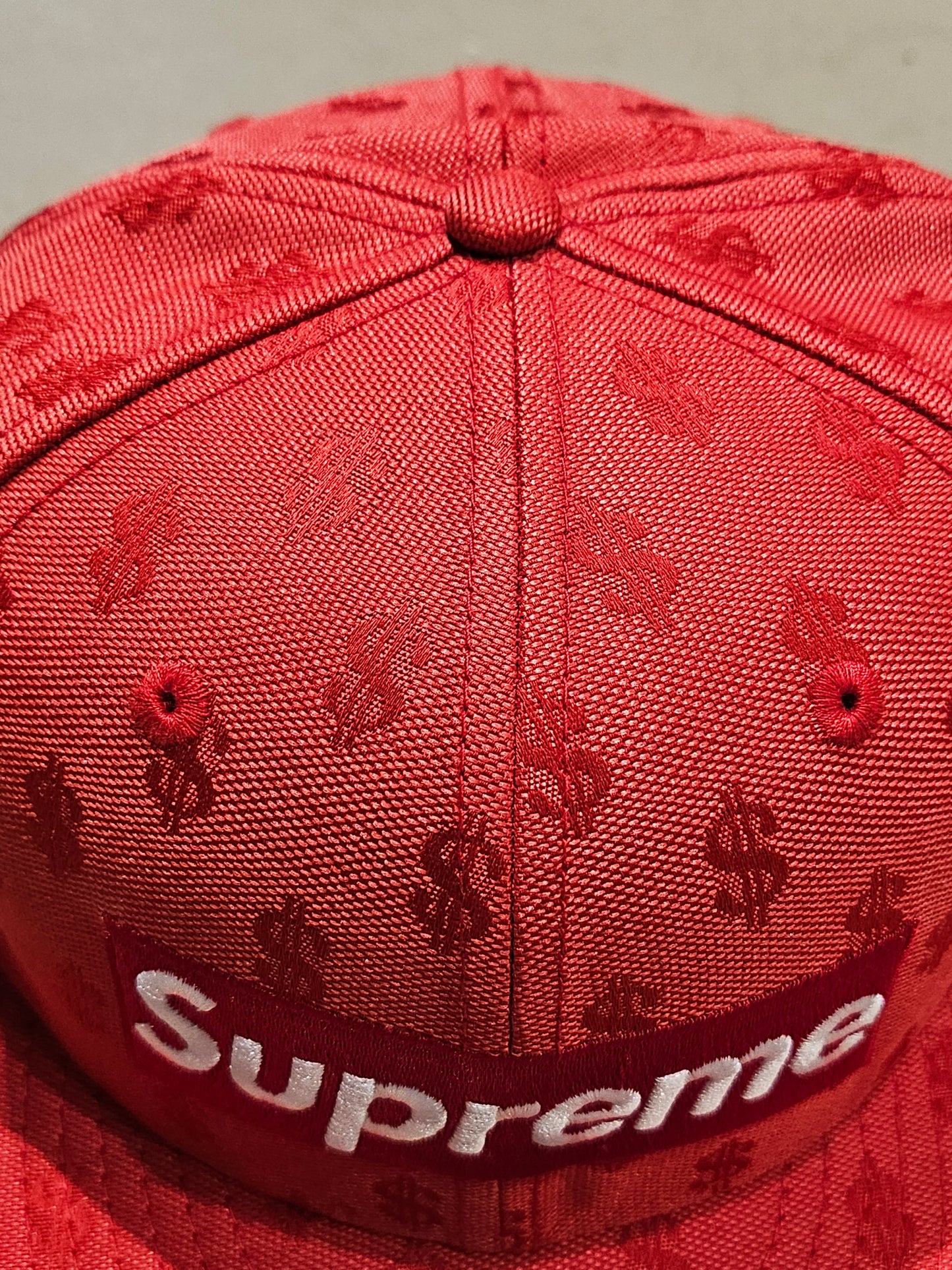 Supreme Box Logo New Era Red 7 3/4