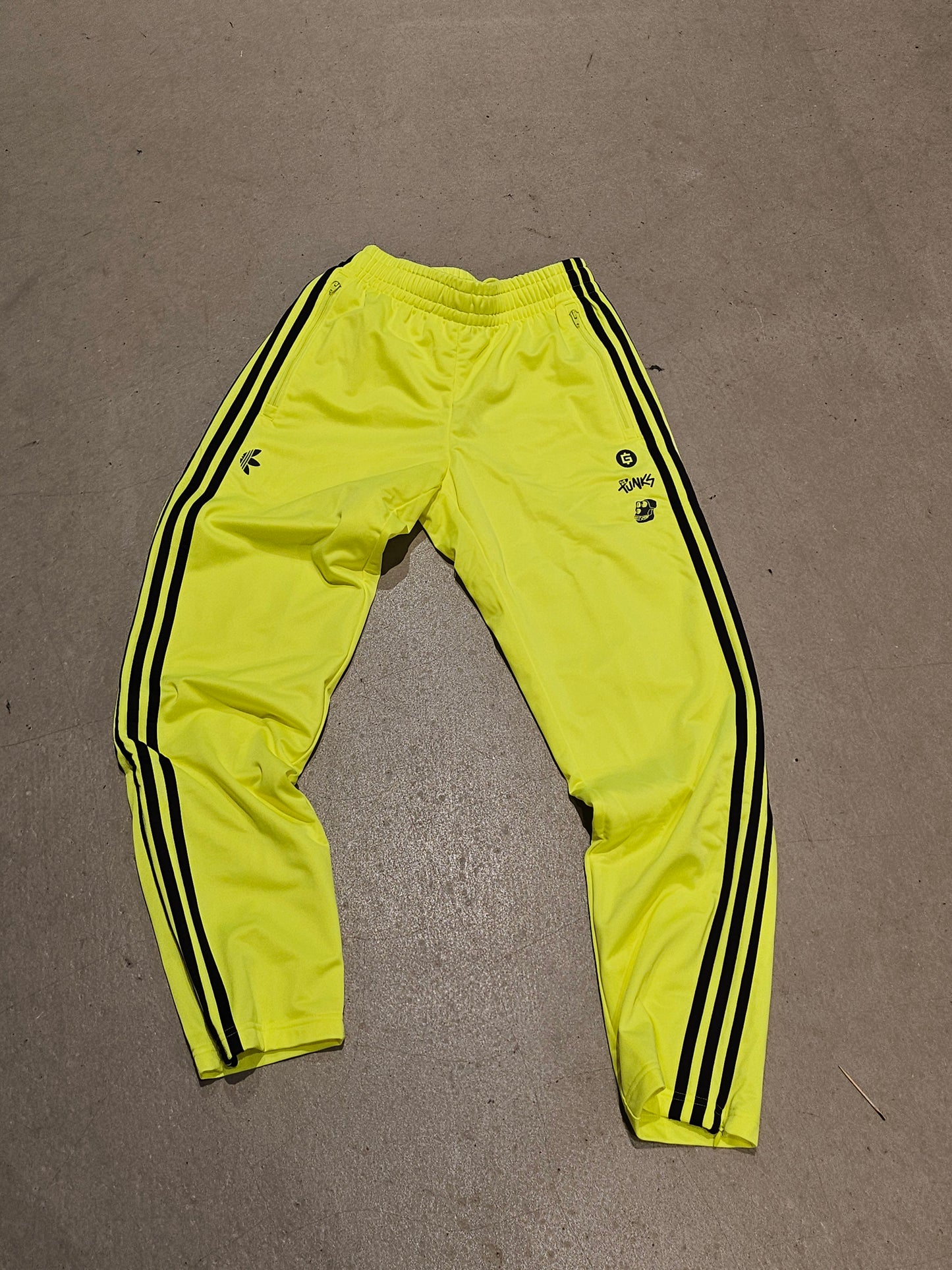 Adidas Bored Ape Yacht Club Punks Firebird Track Pants Neon S