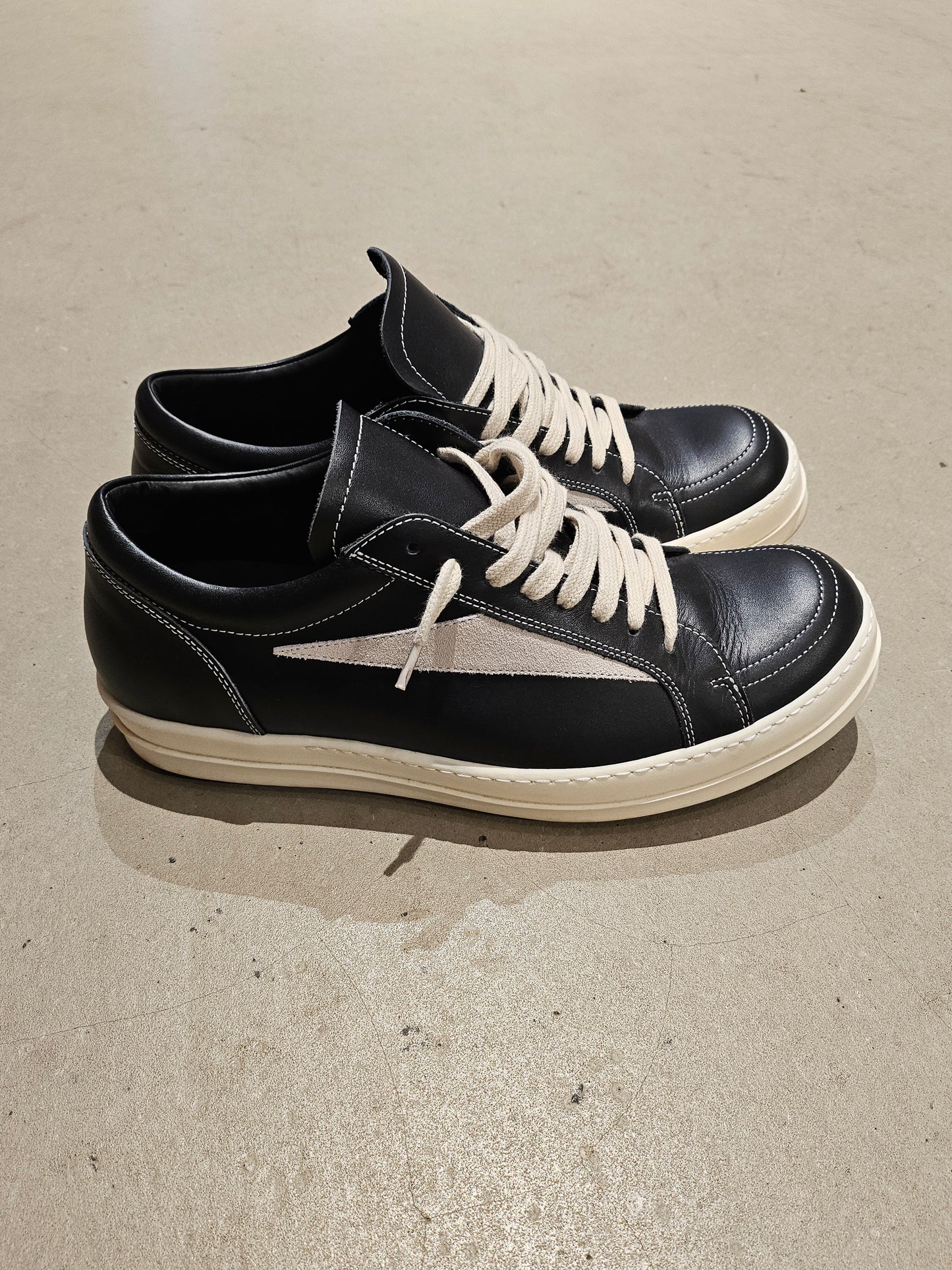 Rick Owens Vintage sneaks Sneakers black leather Size 45