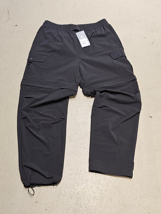 New Balance Zip Off Pants Black Medium