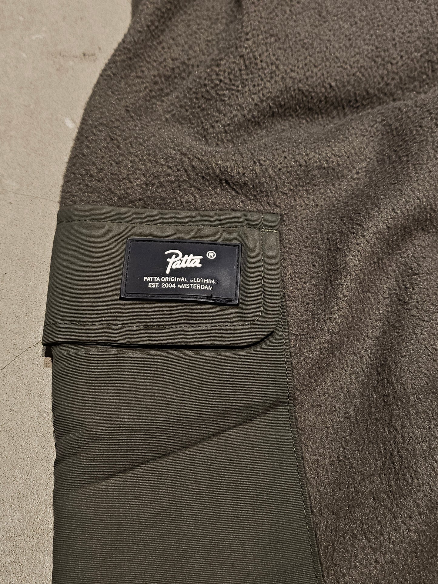 Patta Polartec Fleece Track Pants Green M