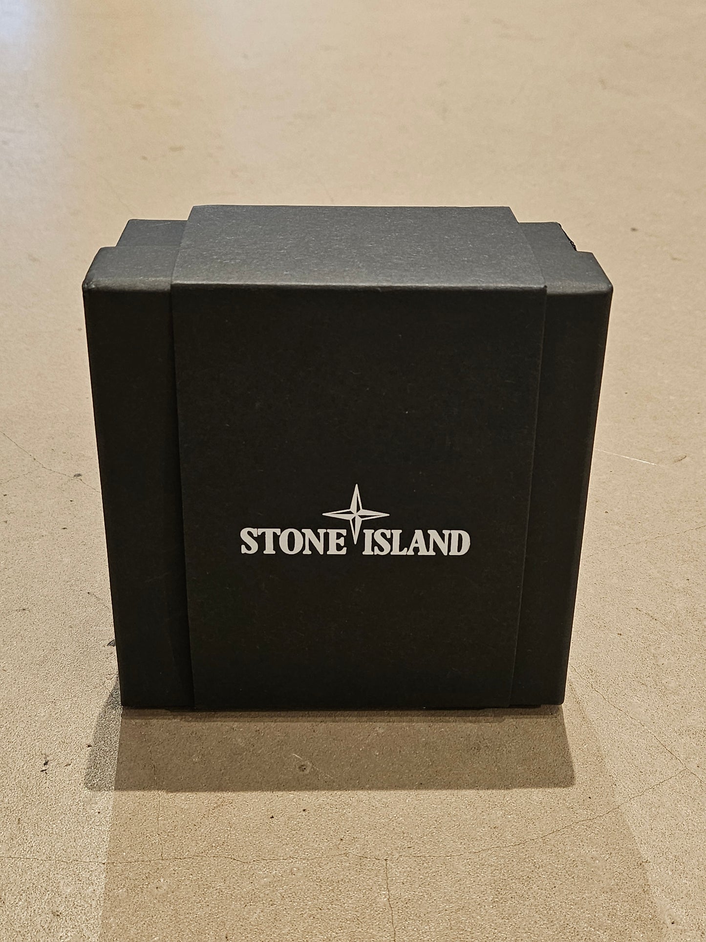 Stone Island Leather Belt Black Size 95