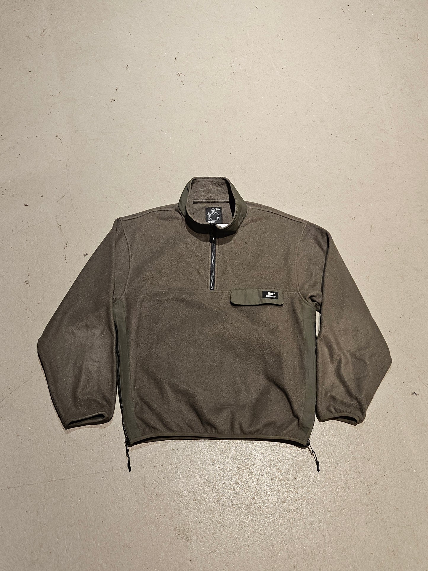 Patta Polartec Fleece Track Jacket Green M