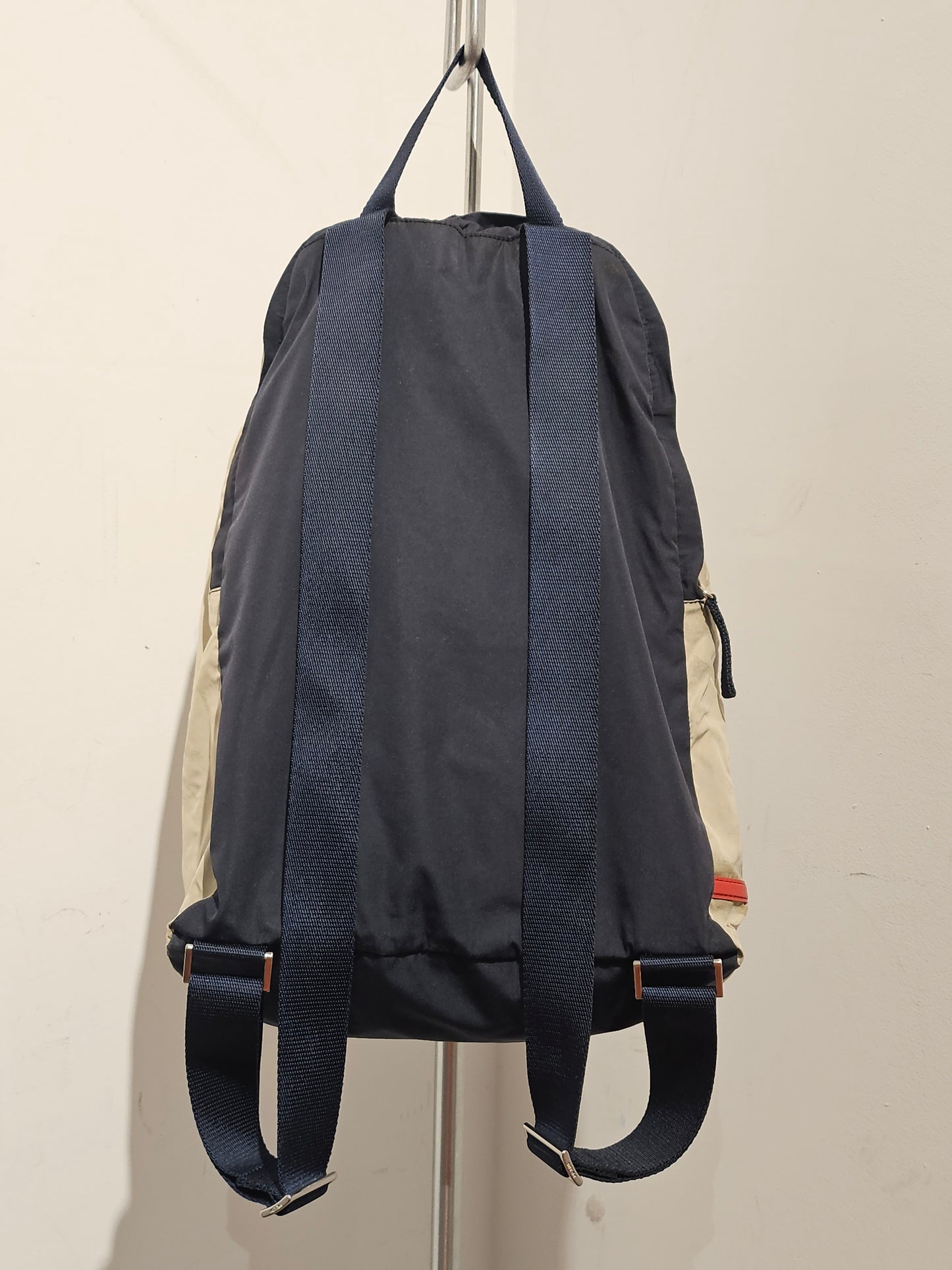 Vintage Prada Nylon Back Pack Navy