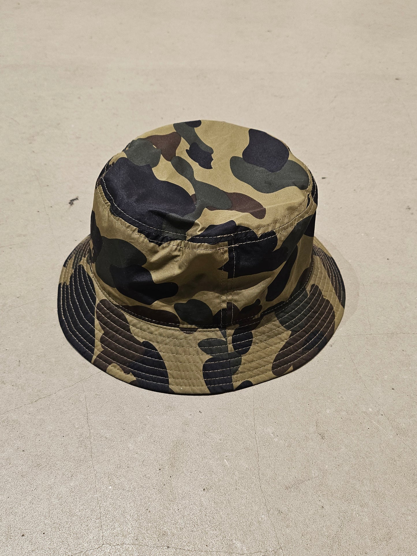 Bape  Forest Green Camo Bucket Hat Green