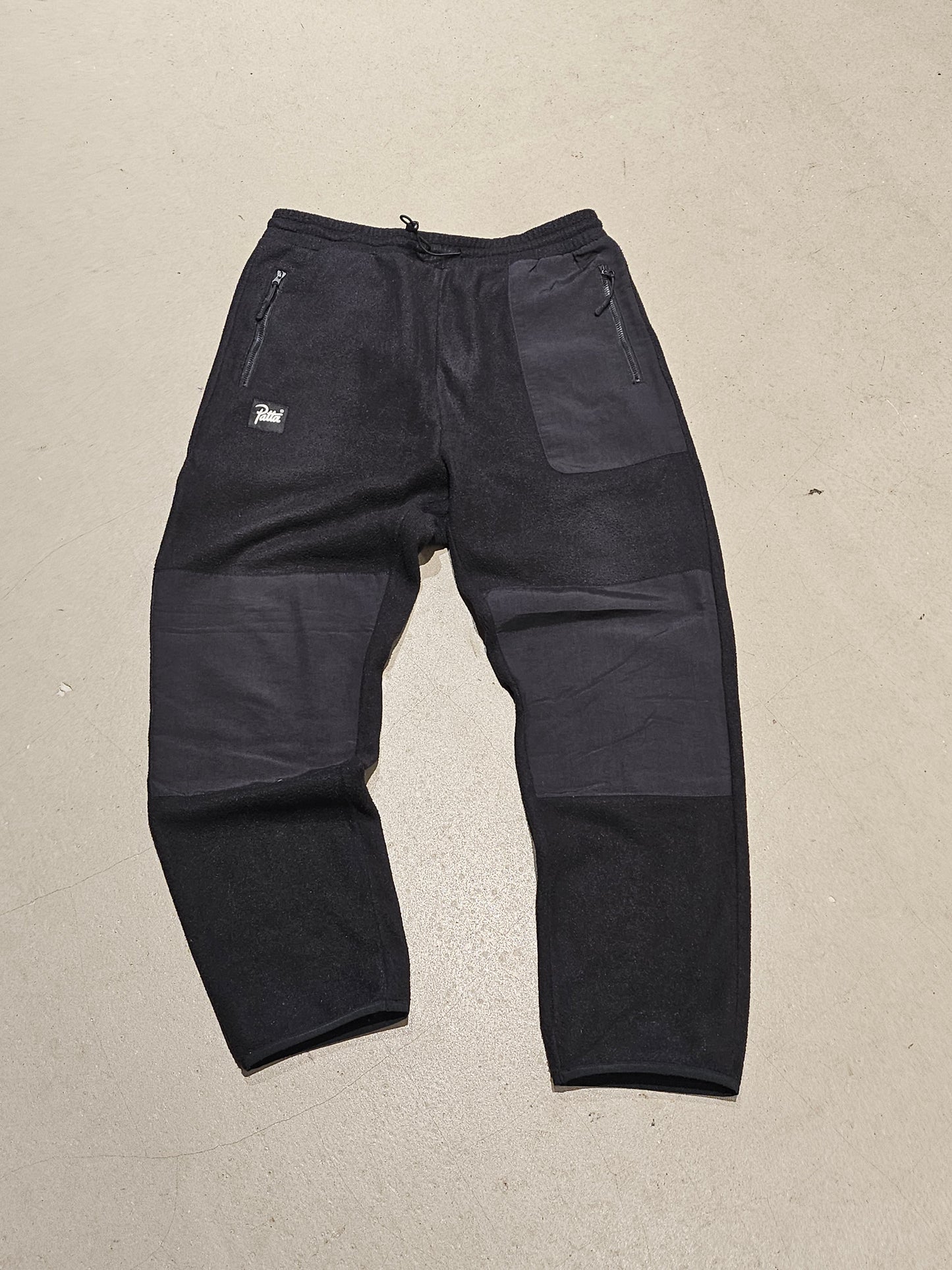 Patta Polartec Fleece Track Pants Black M