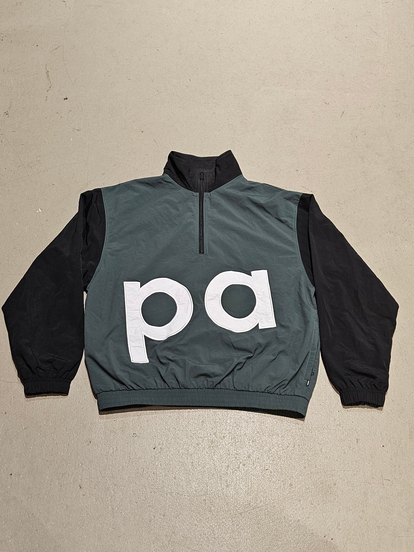 Patta Half Zip Track Jacket Green L