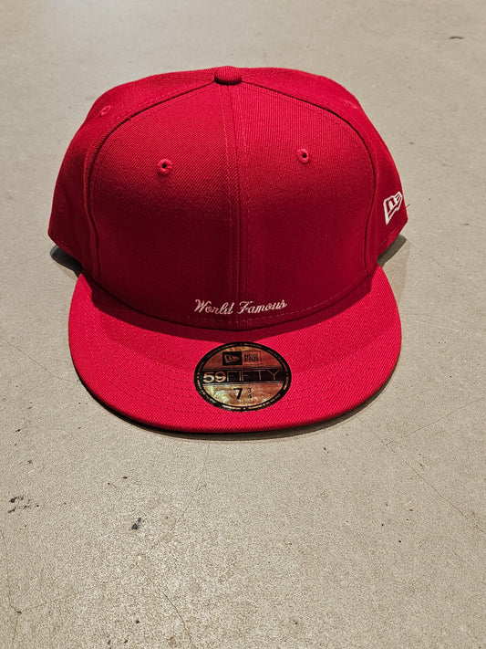 Supreme Reverse Box Logo New Era Red 7 3/4