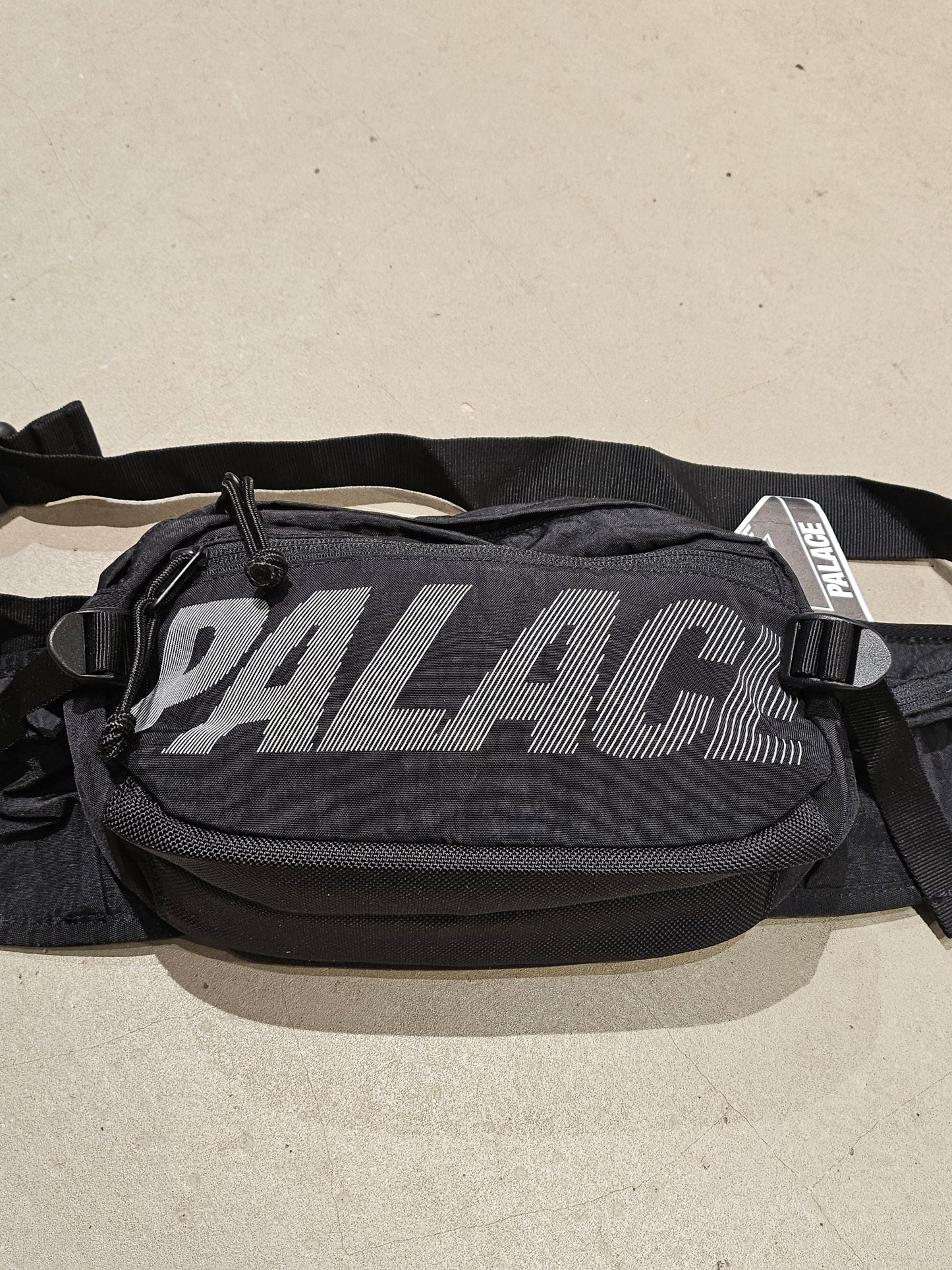 Palace Waist Bag 3M Logo Black